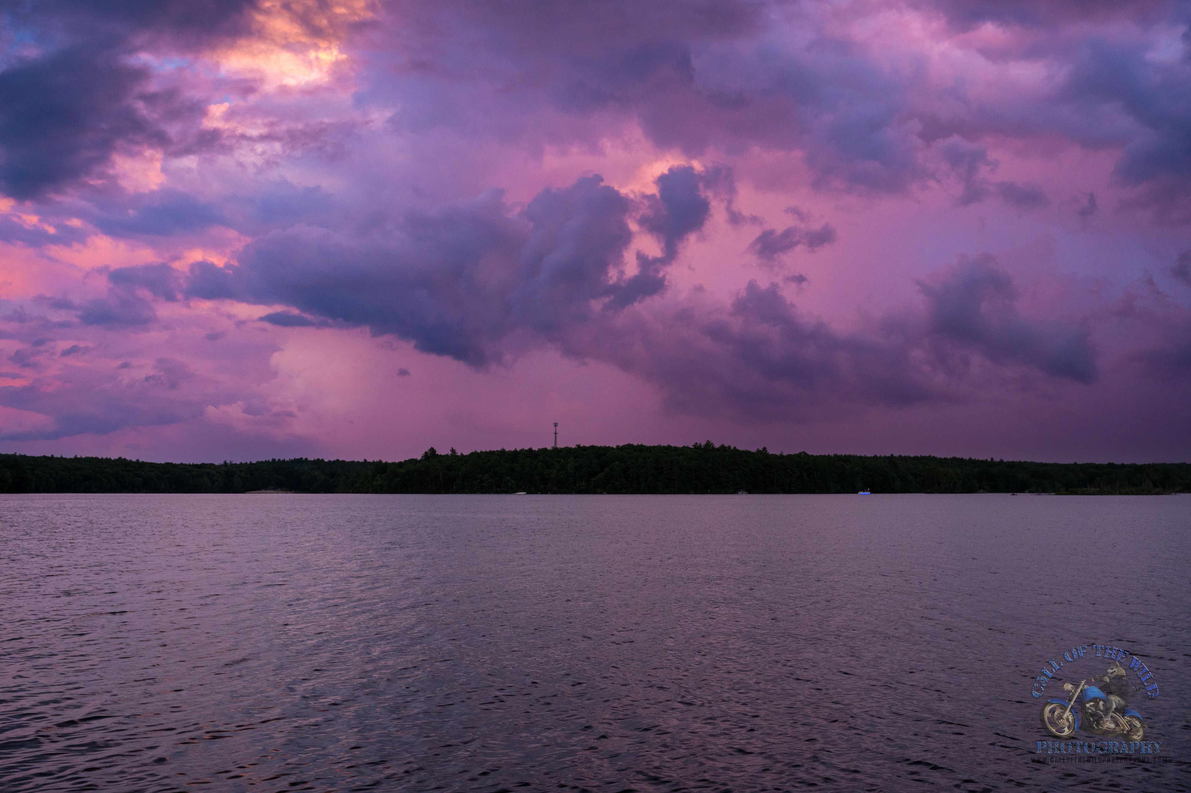 Purple clouds