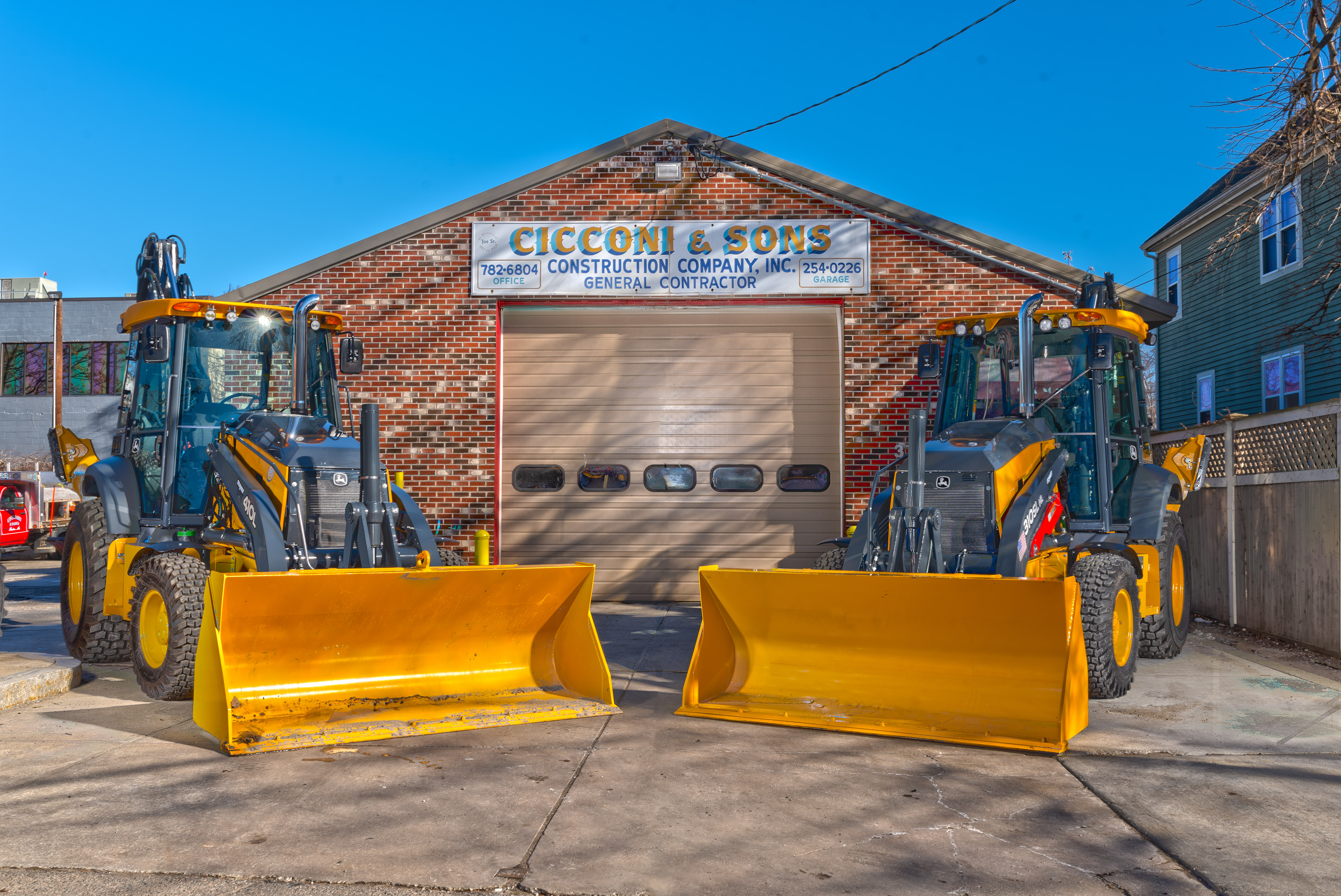 Cicconi and Sons Deere 310SL HL and 410L