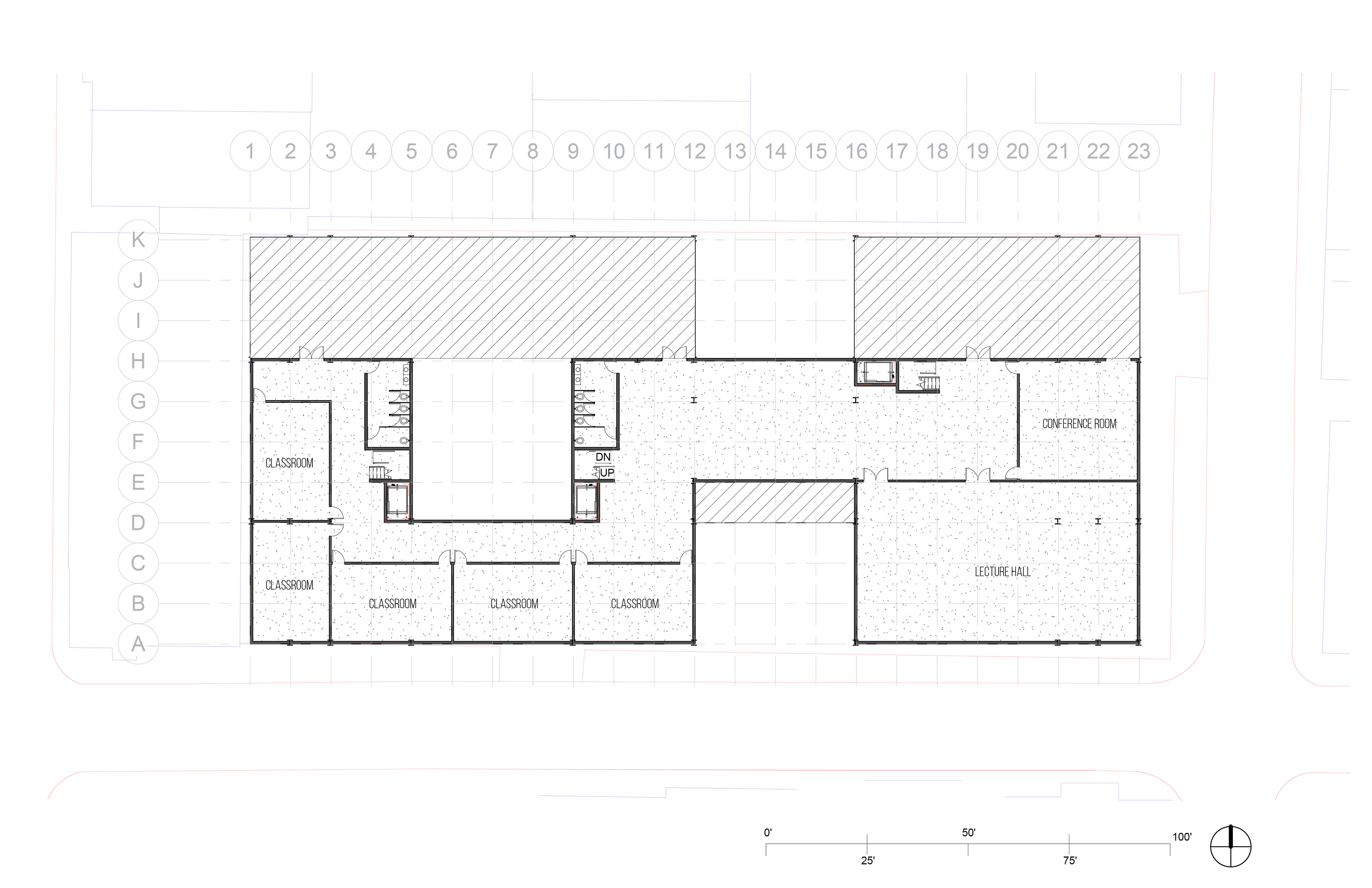 Schematic Floor Plan - Upper Levels