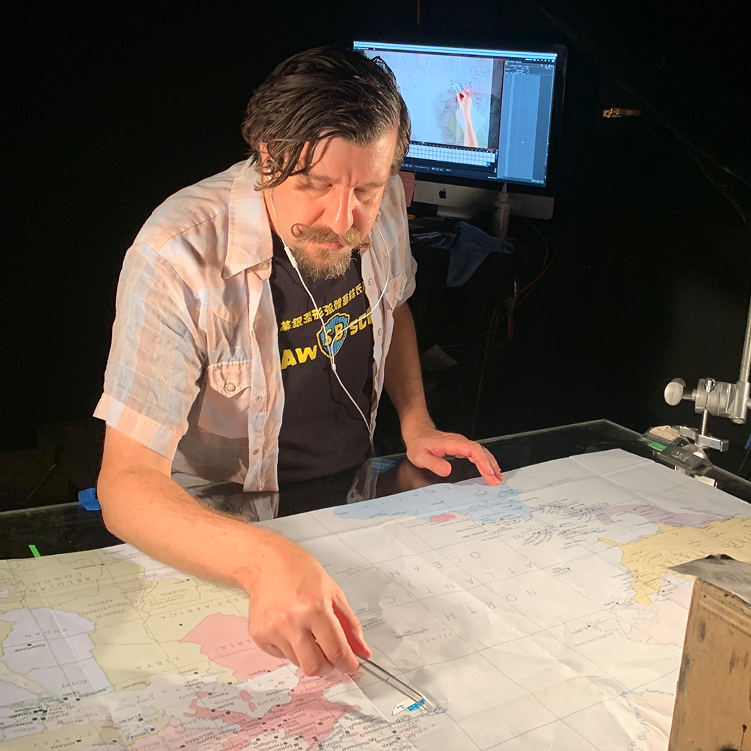 Kelly and map animation