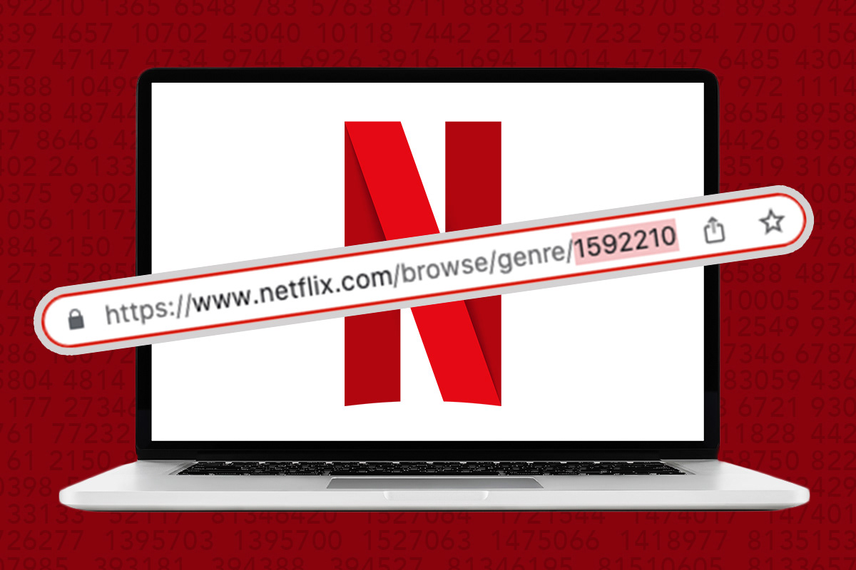 Collage for an article on Netflix secret codes