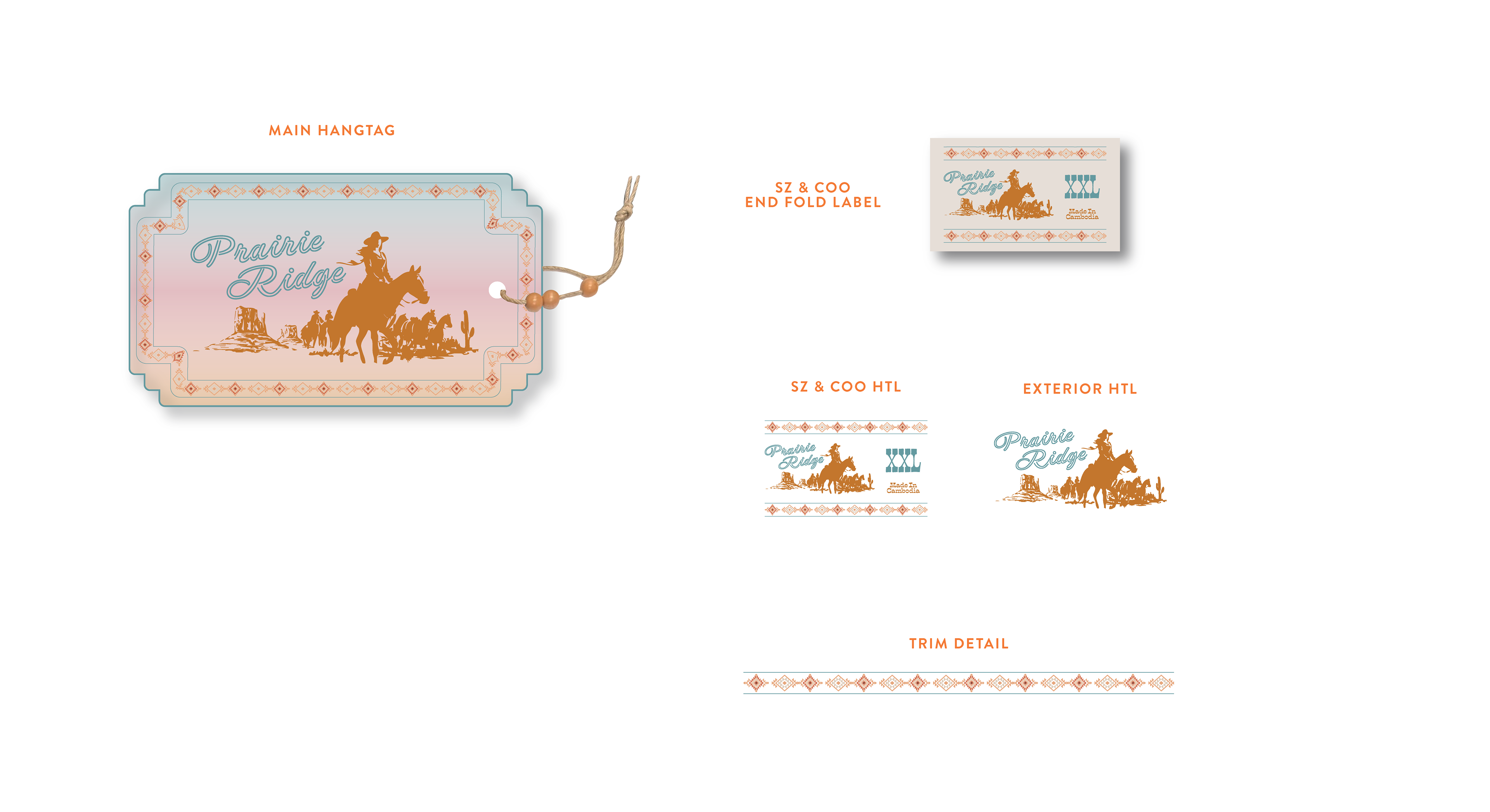 Southwestern Concept Pack for Women's Western Wear Brand