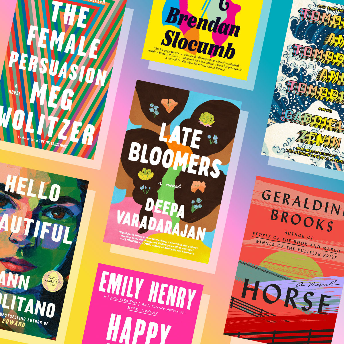 Layout for book roundup