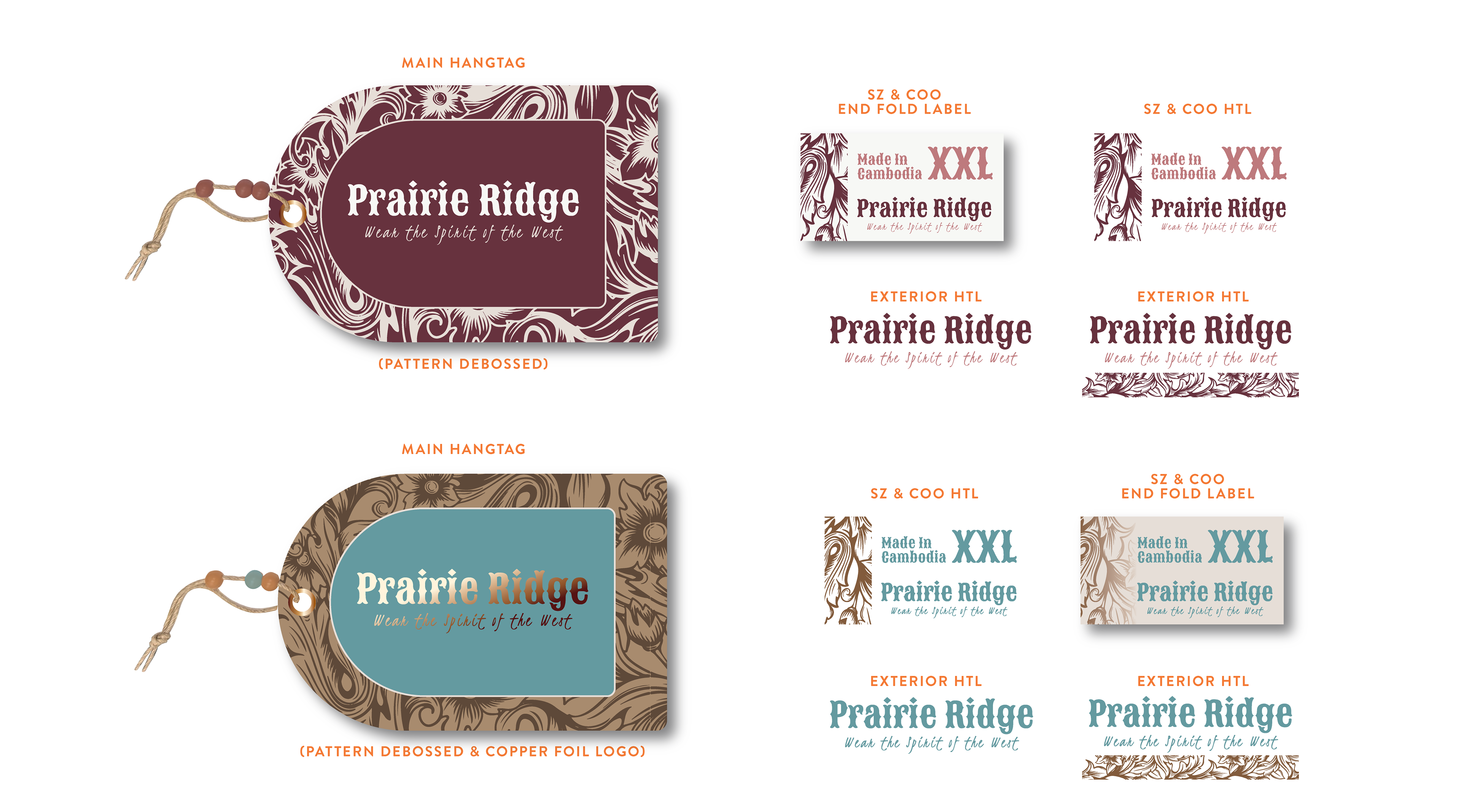 Leather Fillagree Concept Packs for Women's Western Wear Brand