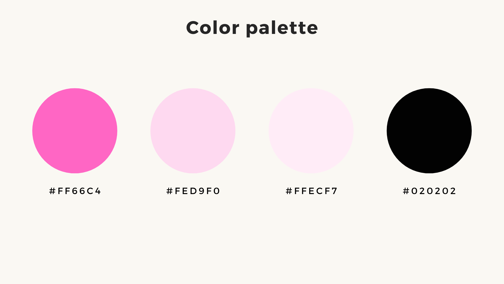 Her Code color palette