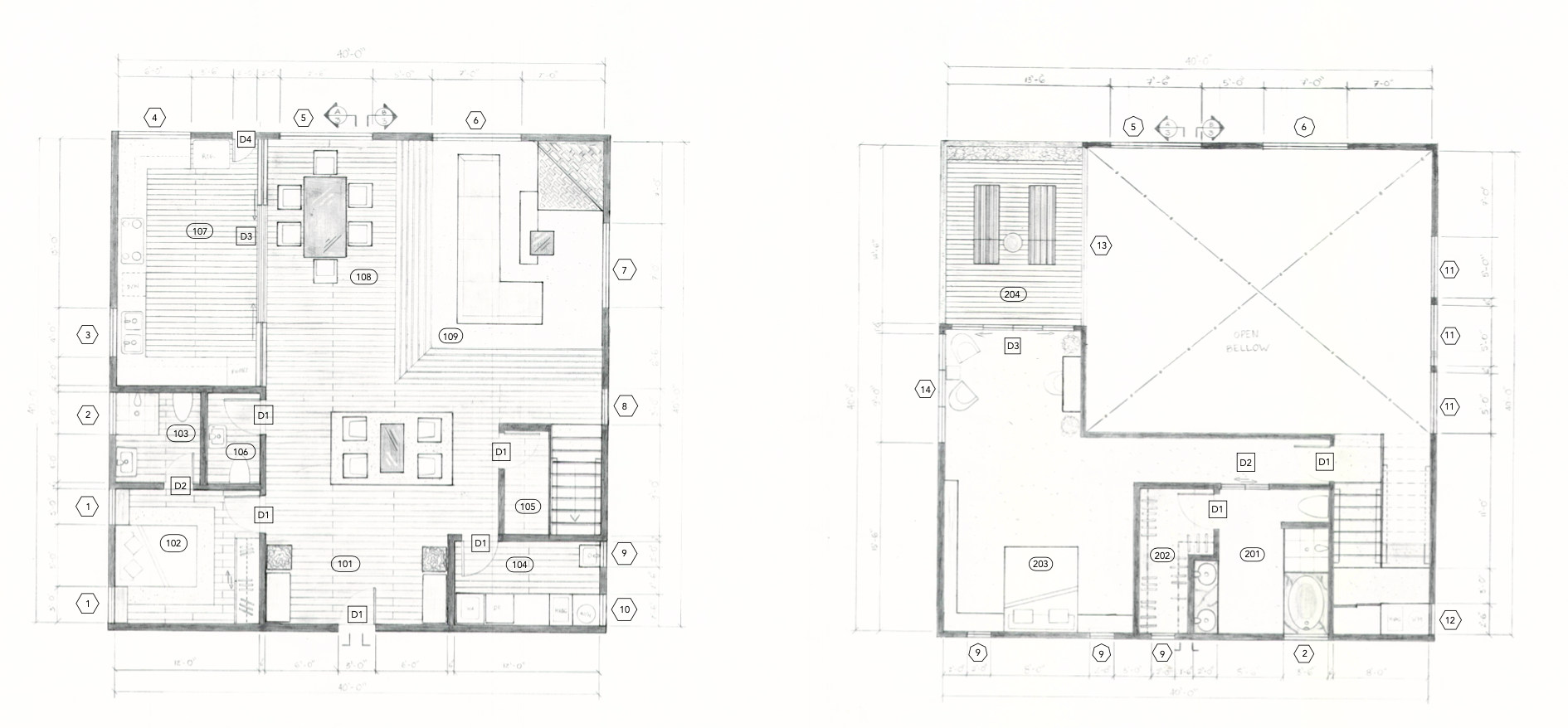 UCLA // Floor Plan // Design Communication II