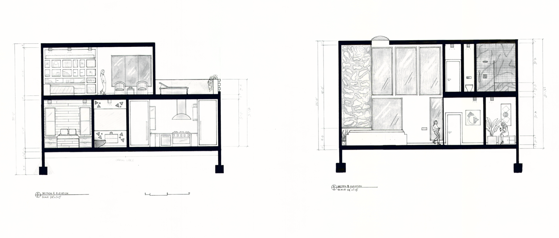 UCLA // Elevations // Design Communication II