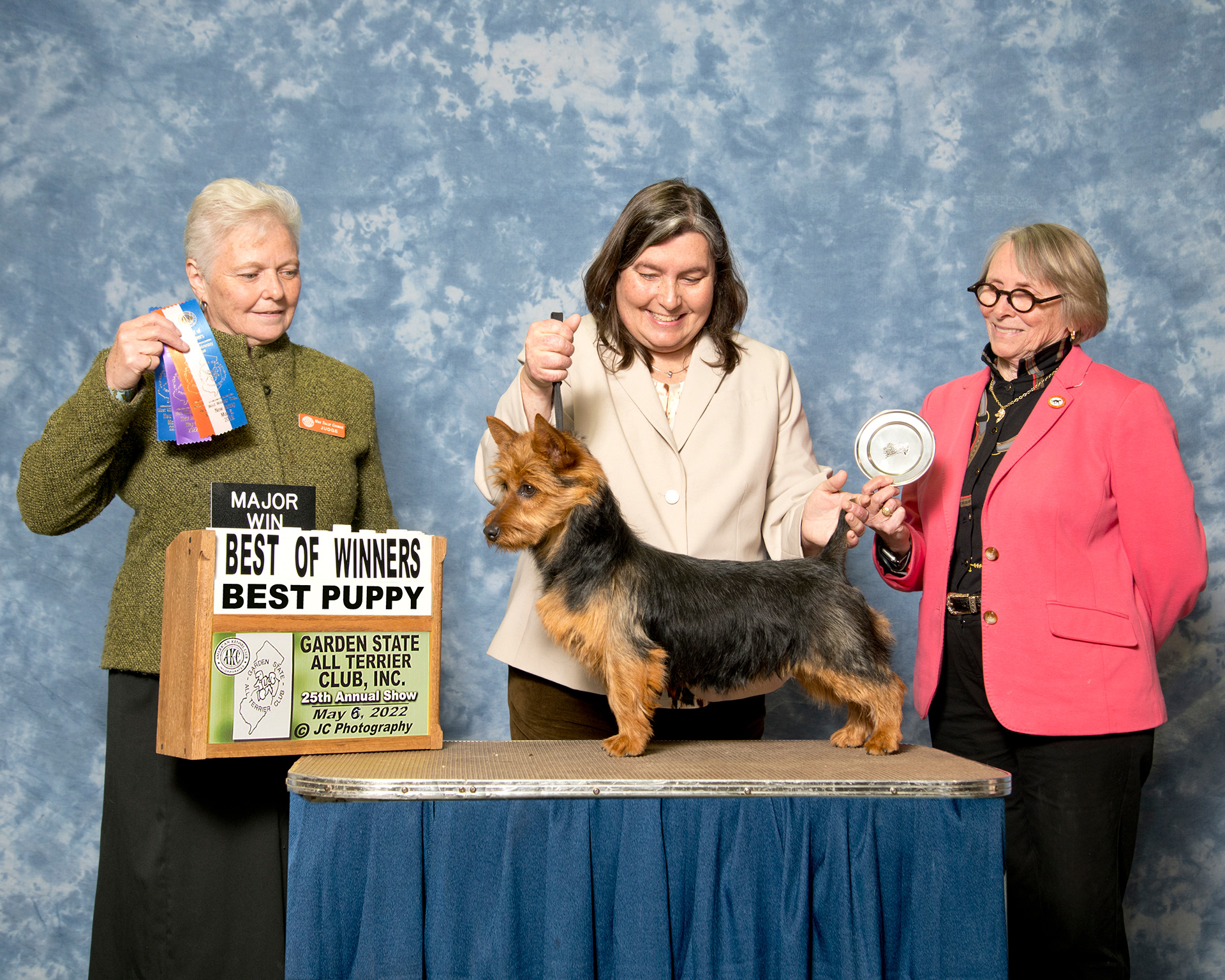 Rallie and Vicki with Breeder Carol Morse