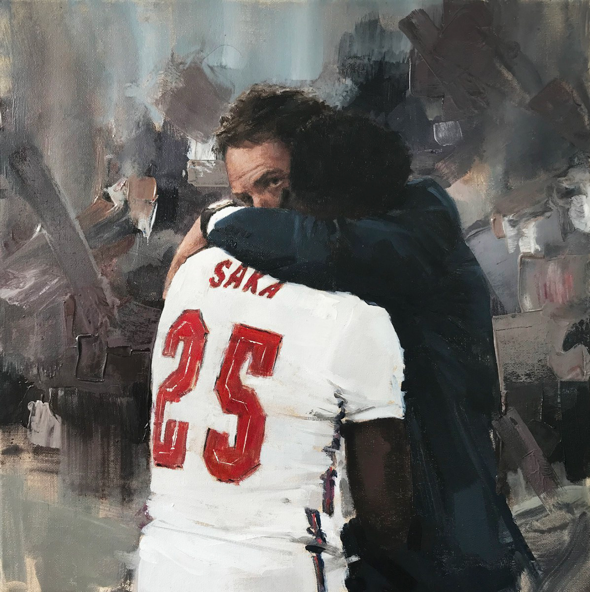 Integrity, 30 x 30cm, oil.
