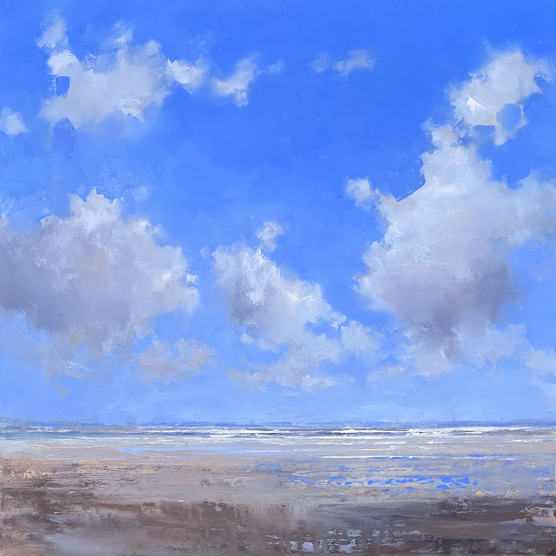 Overwhelming highs, 60 x 60cm