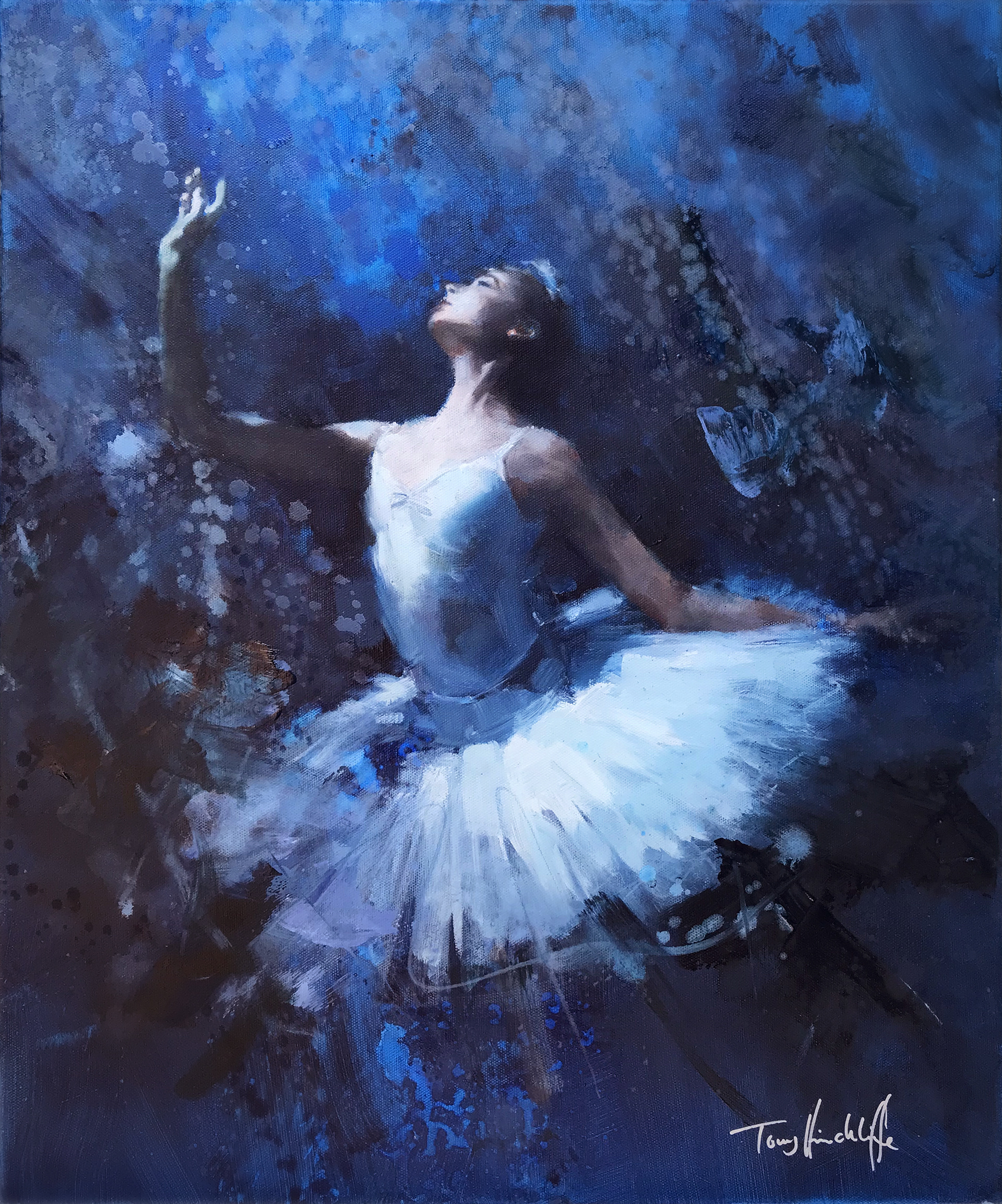 Giselle, 50 x 60cm, oil on canvas.