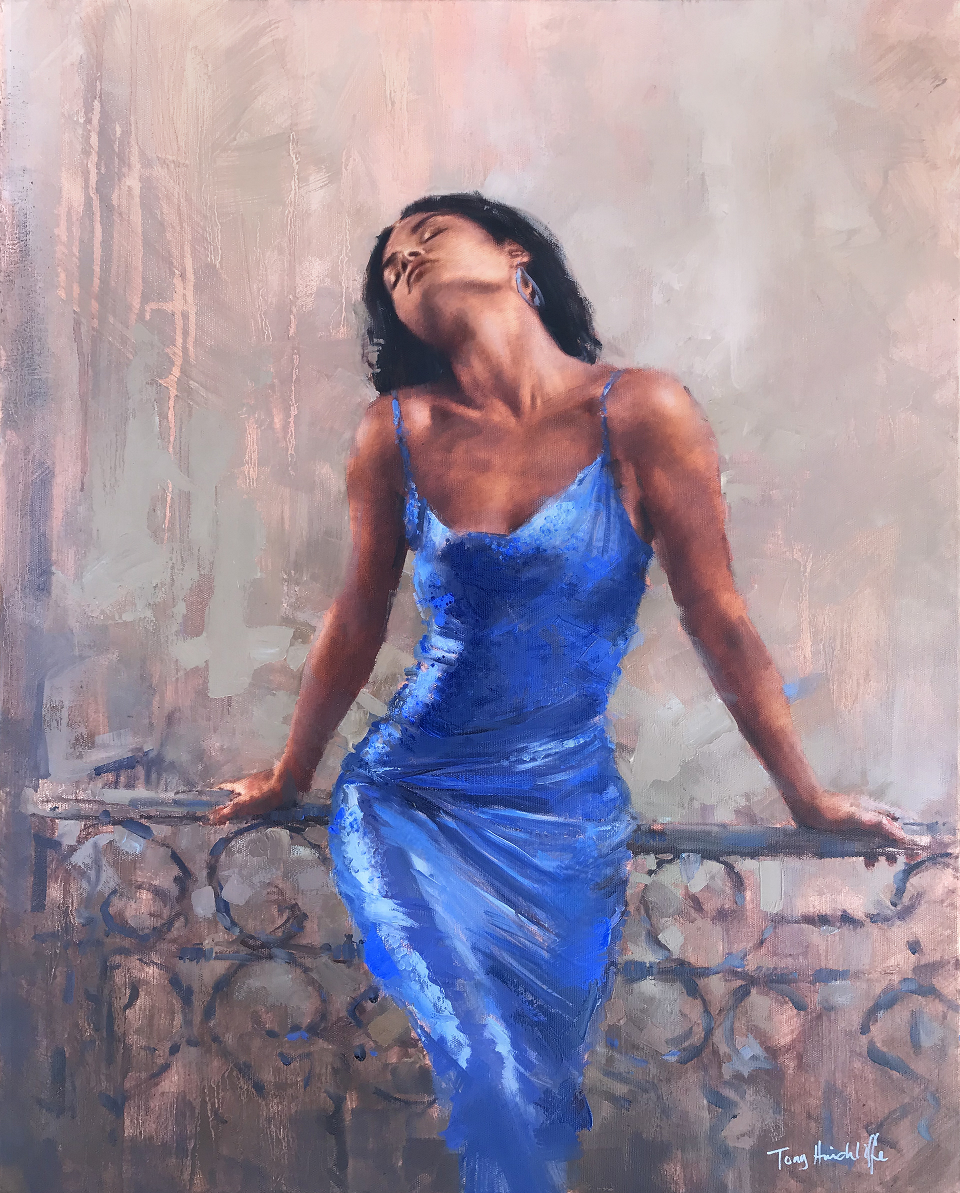 Sequins, 50 x 60cm, oil on canvas.