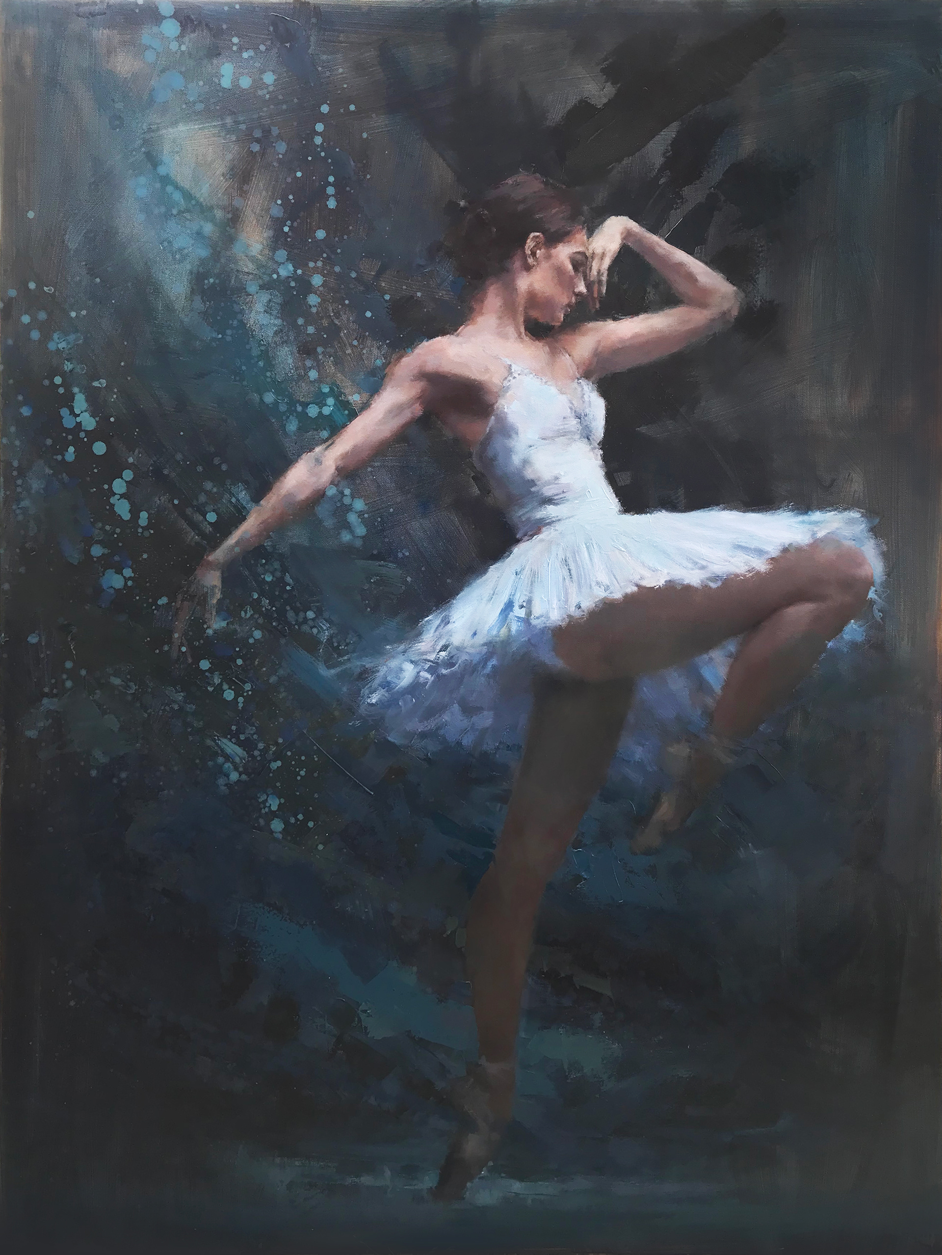 Think again, 90 x 120cm, oil on canvas.