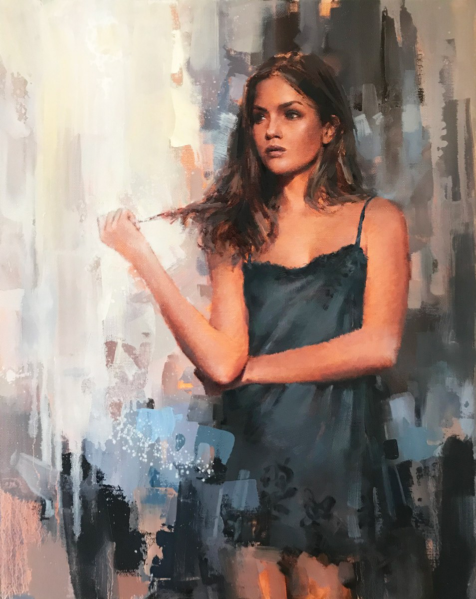 Believe in magic, 40 x 50cm, oil.