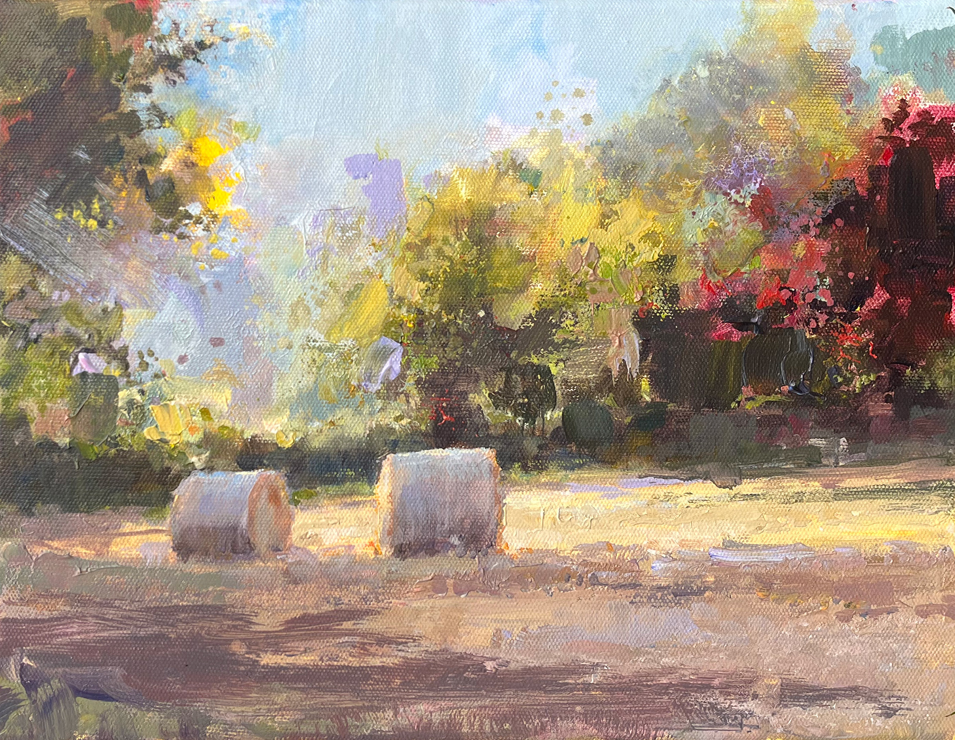 Little back lane, 35 x 25cm