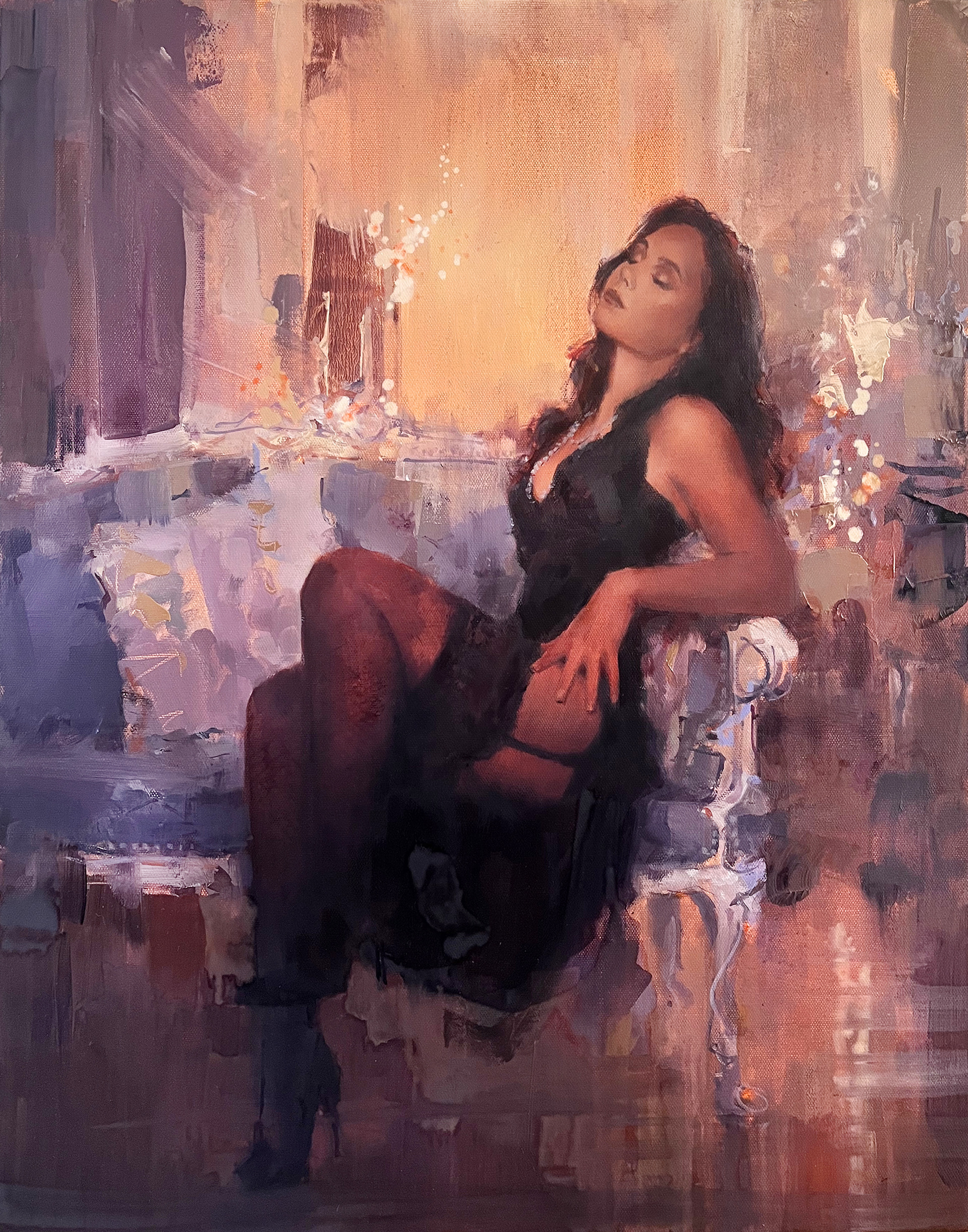Clarity - Loves fiercest expression, 50 x 60cm