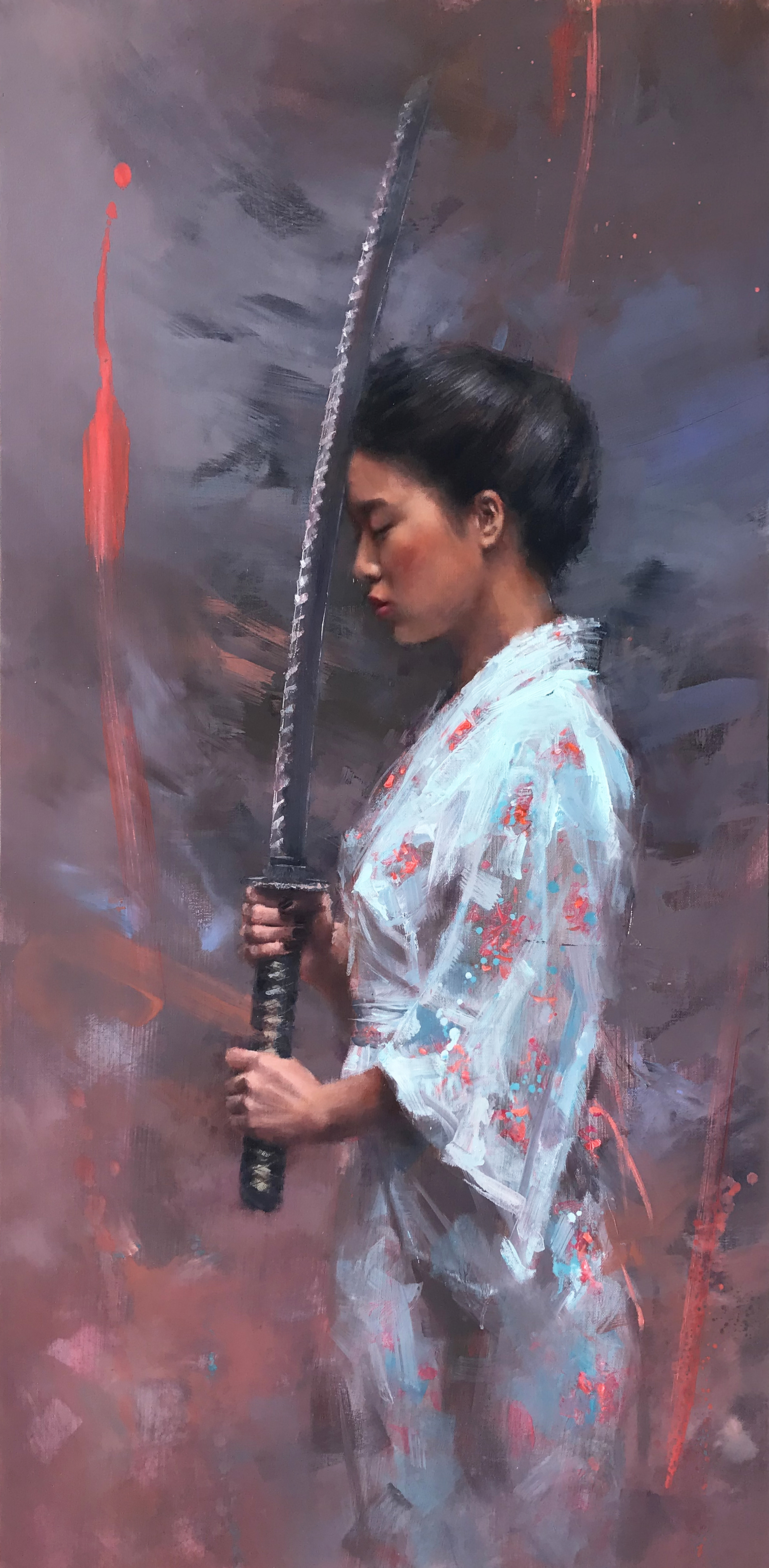 Hallowed ground, 60 x 120cm, oil on canvas.