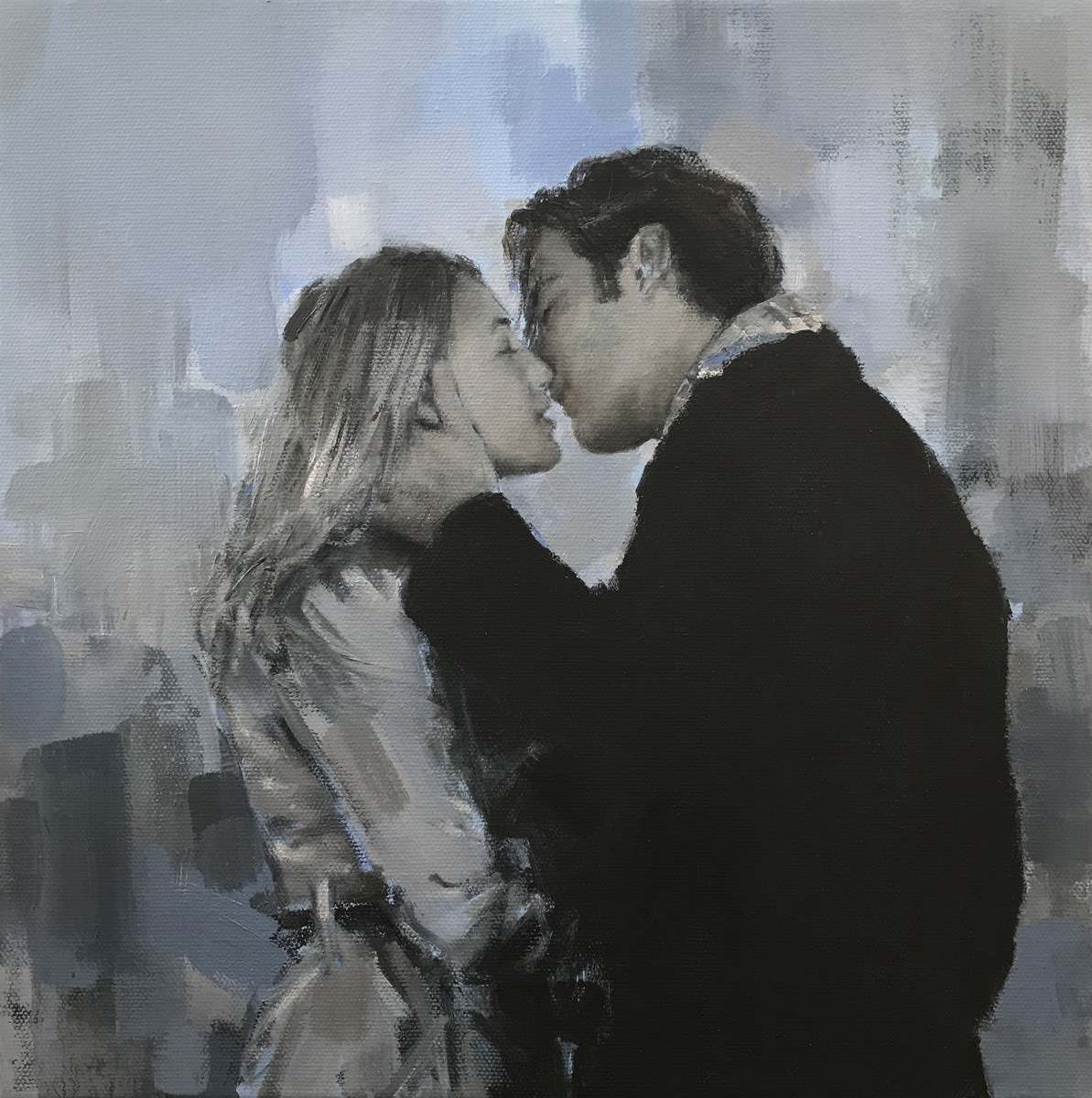 Second date, 30 x 30cm, oil.