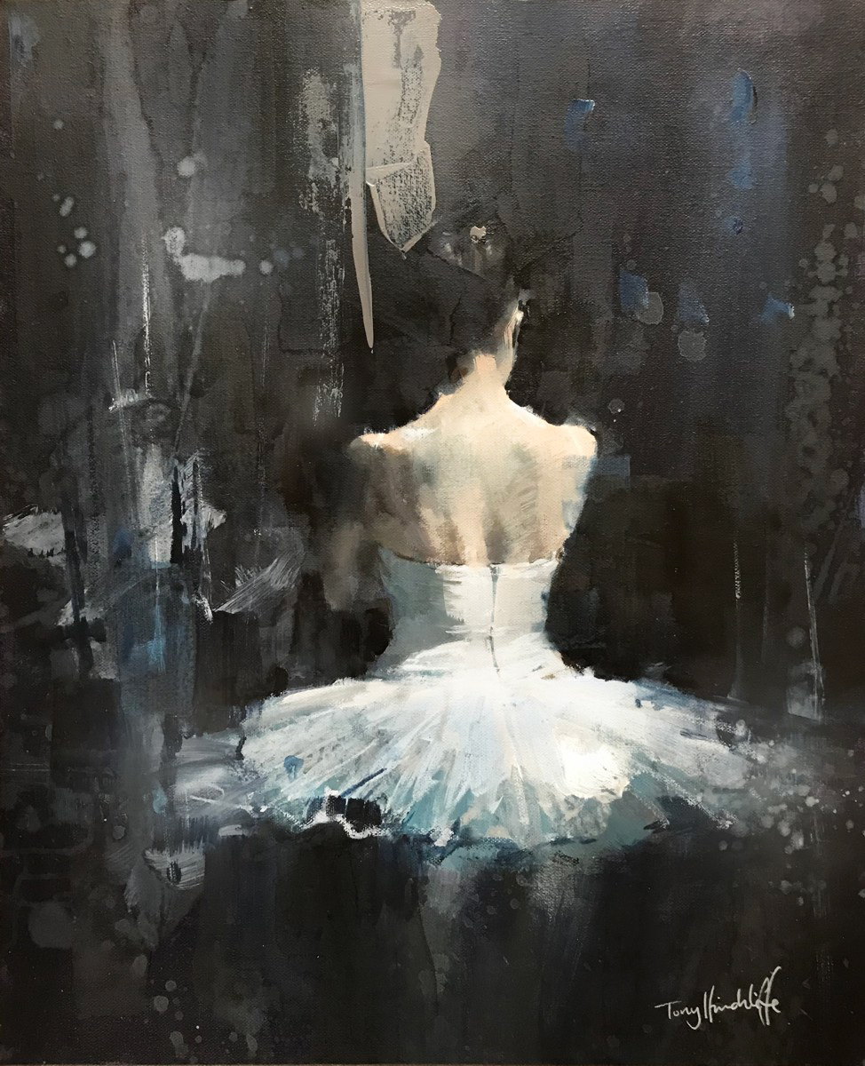 Midnight star, 45 x 55cm, oil.