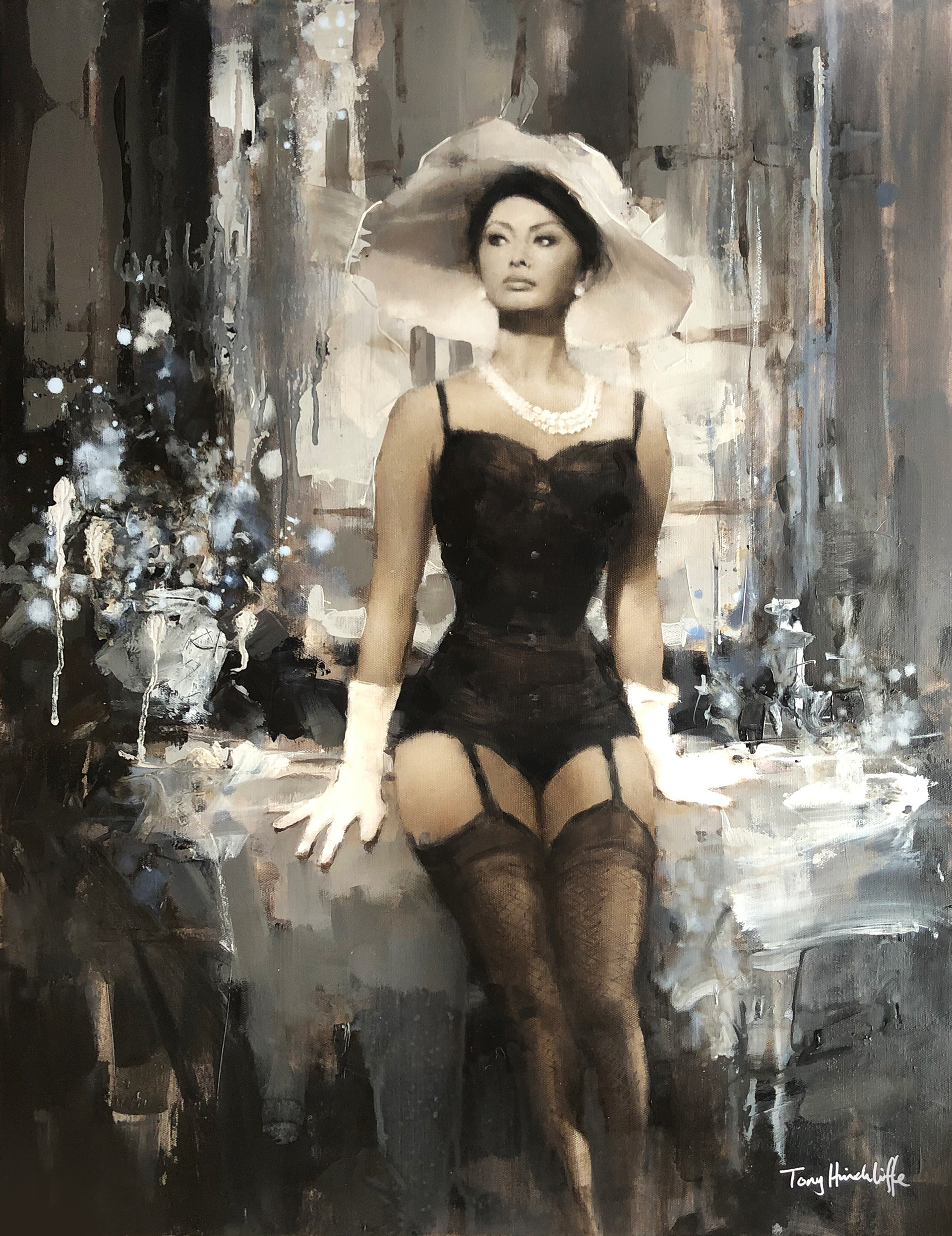 Queen of hearts, 61 x 76cm, oil on canvas.