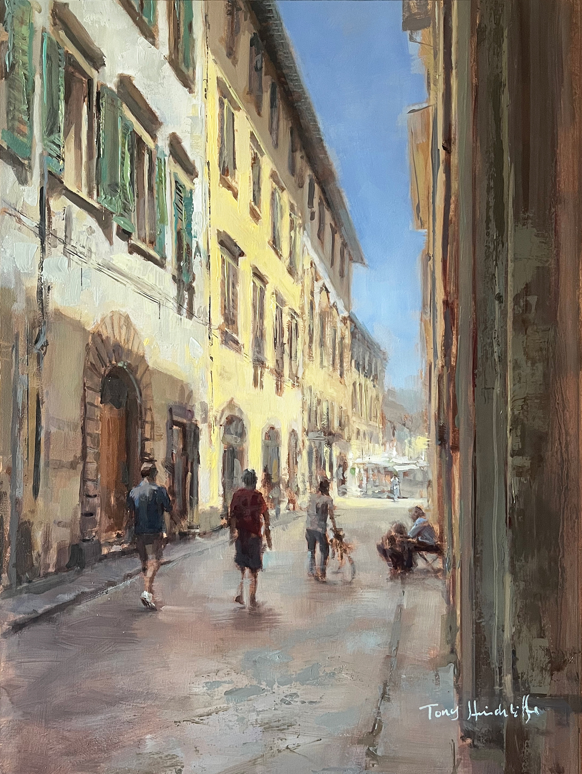 Florence in summer, 30 x 40cm