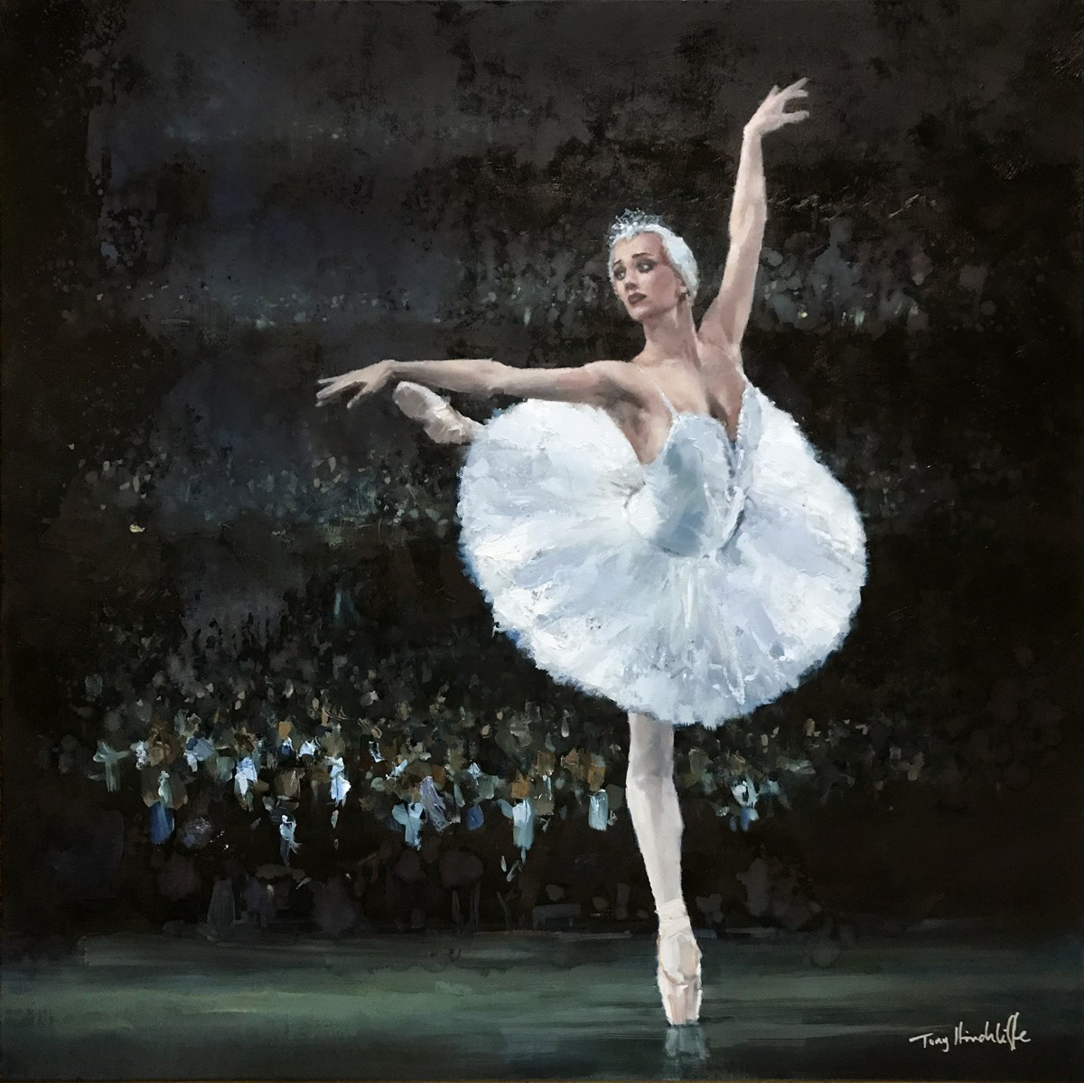 Like a dream, 76 x 76cm, oil.