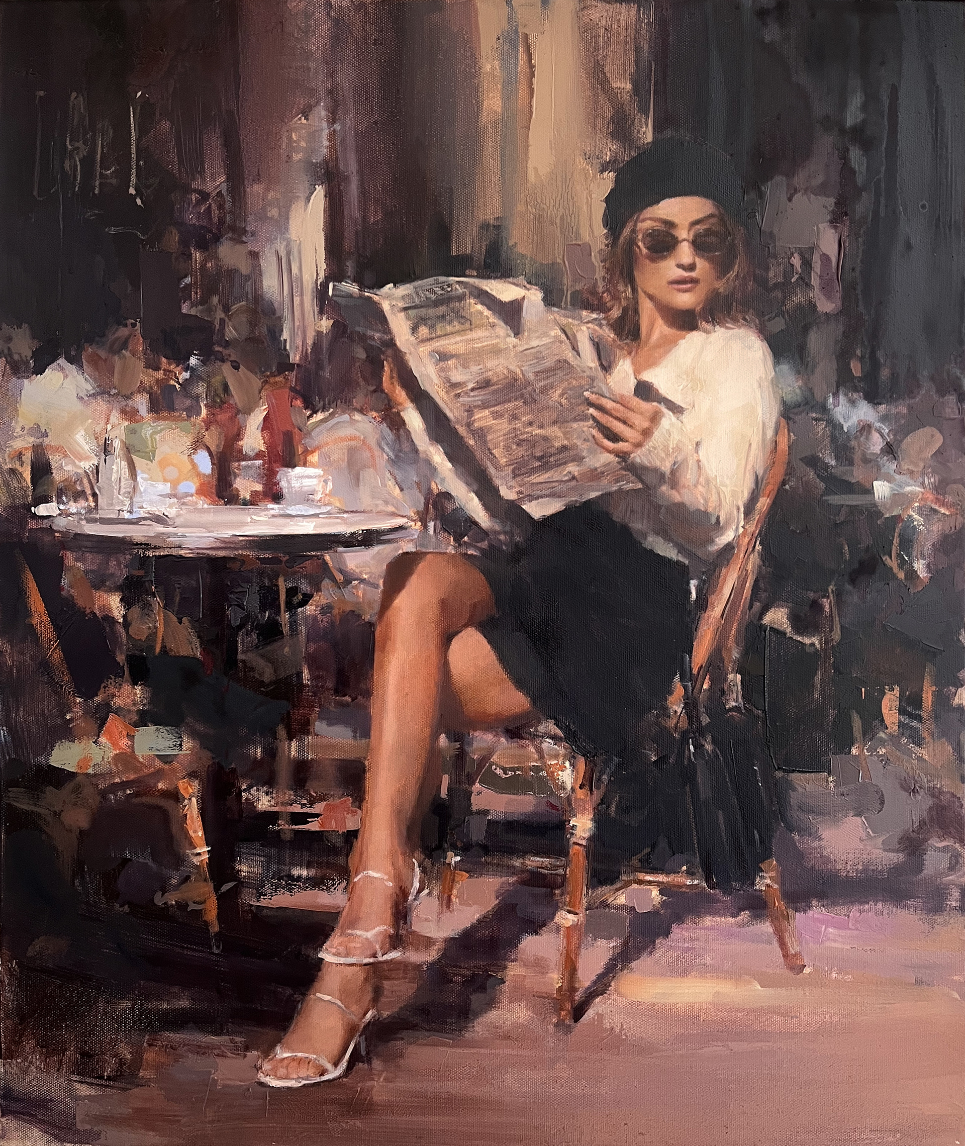 The light of day, 50 x 60cm