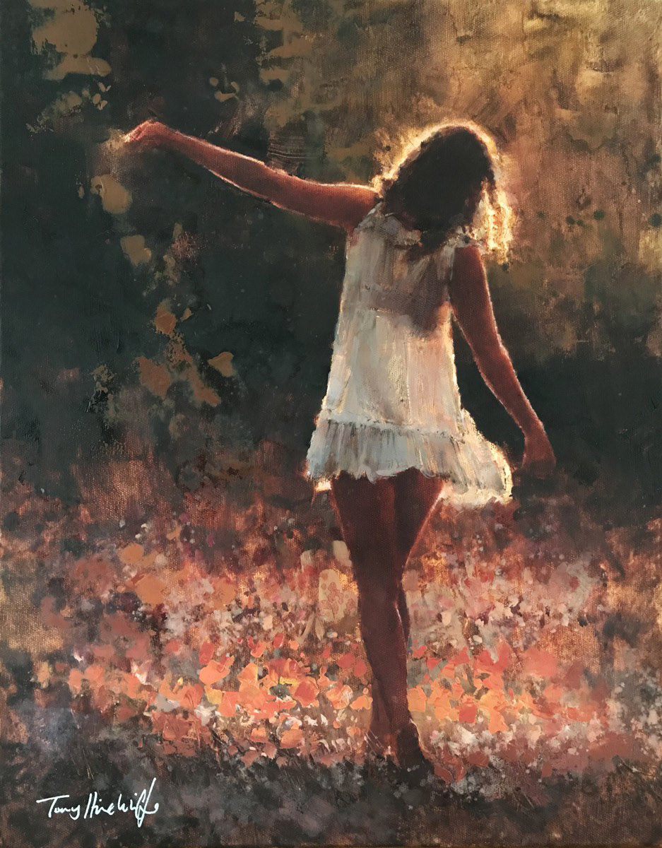 Dream weaver, 40 x 50cm, oil.