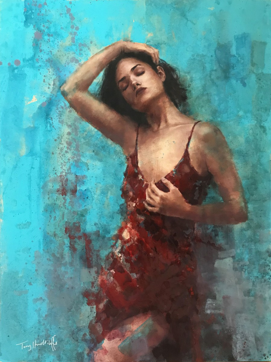 No one must know, 60 x 80cm, oil.