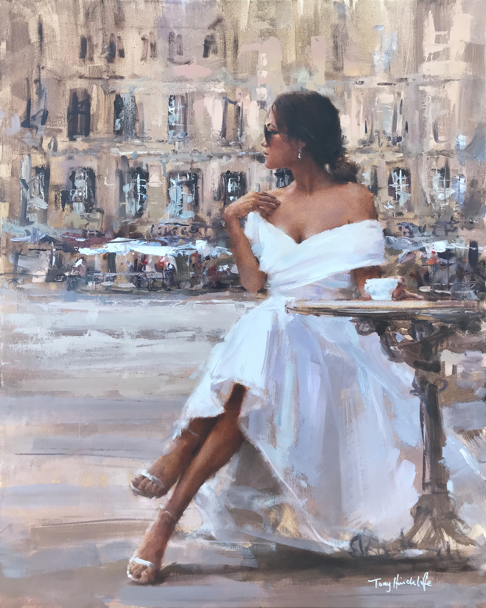 All dressed up, 6o x 50cm, oil on canvas.