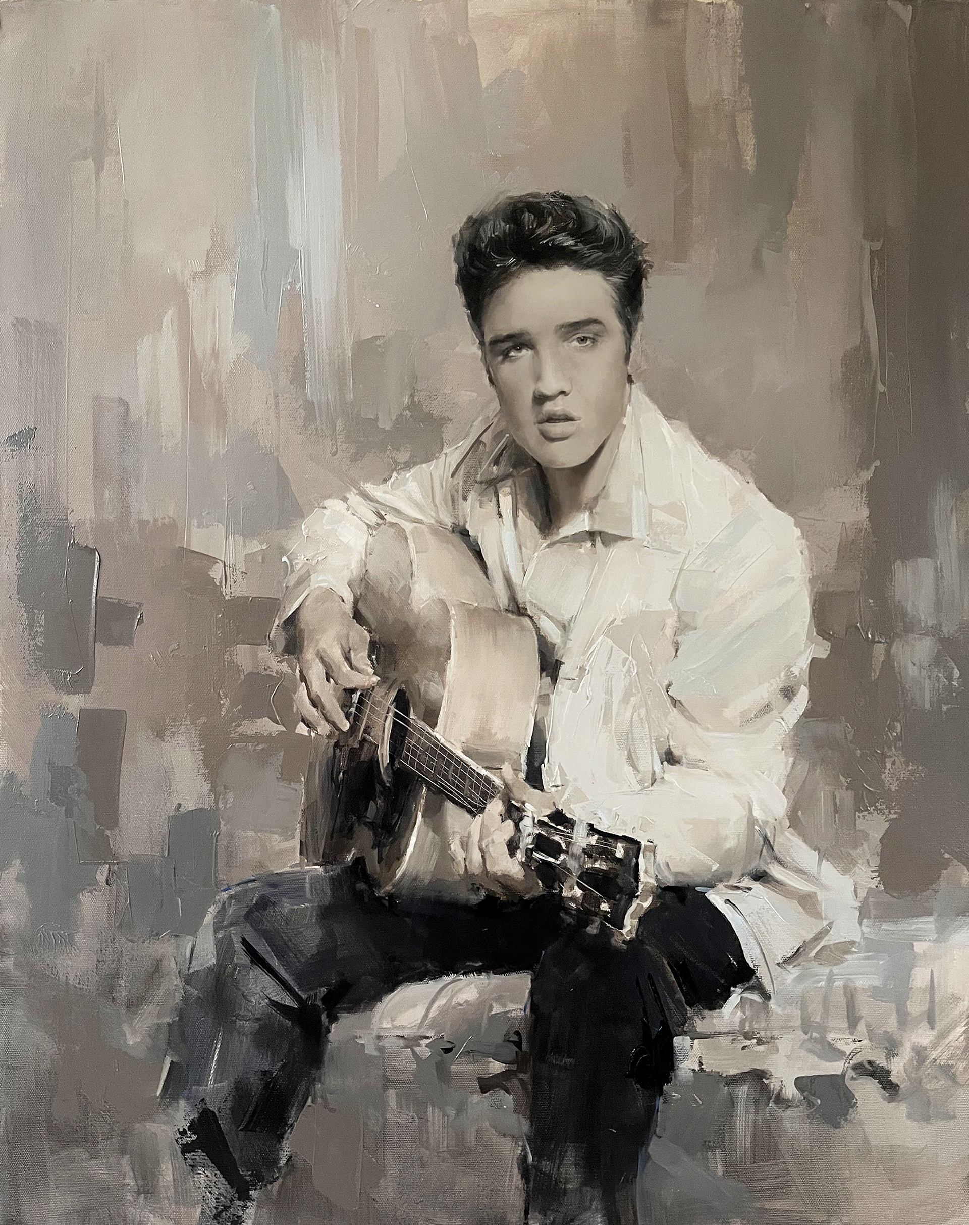 Love me tender, 61 x 76cm