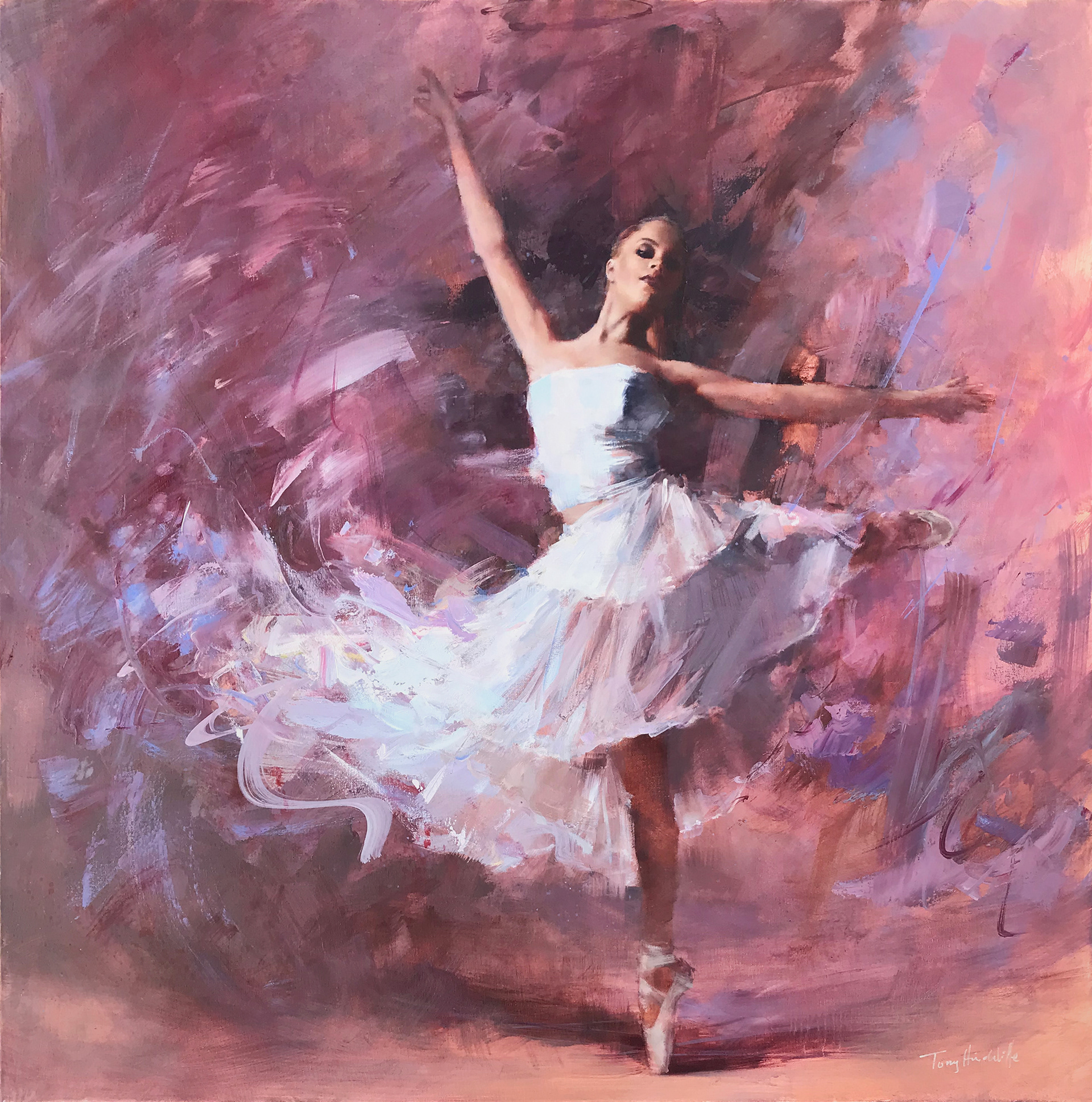 Medina, 100 x 100cm, oil on canvas.