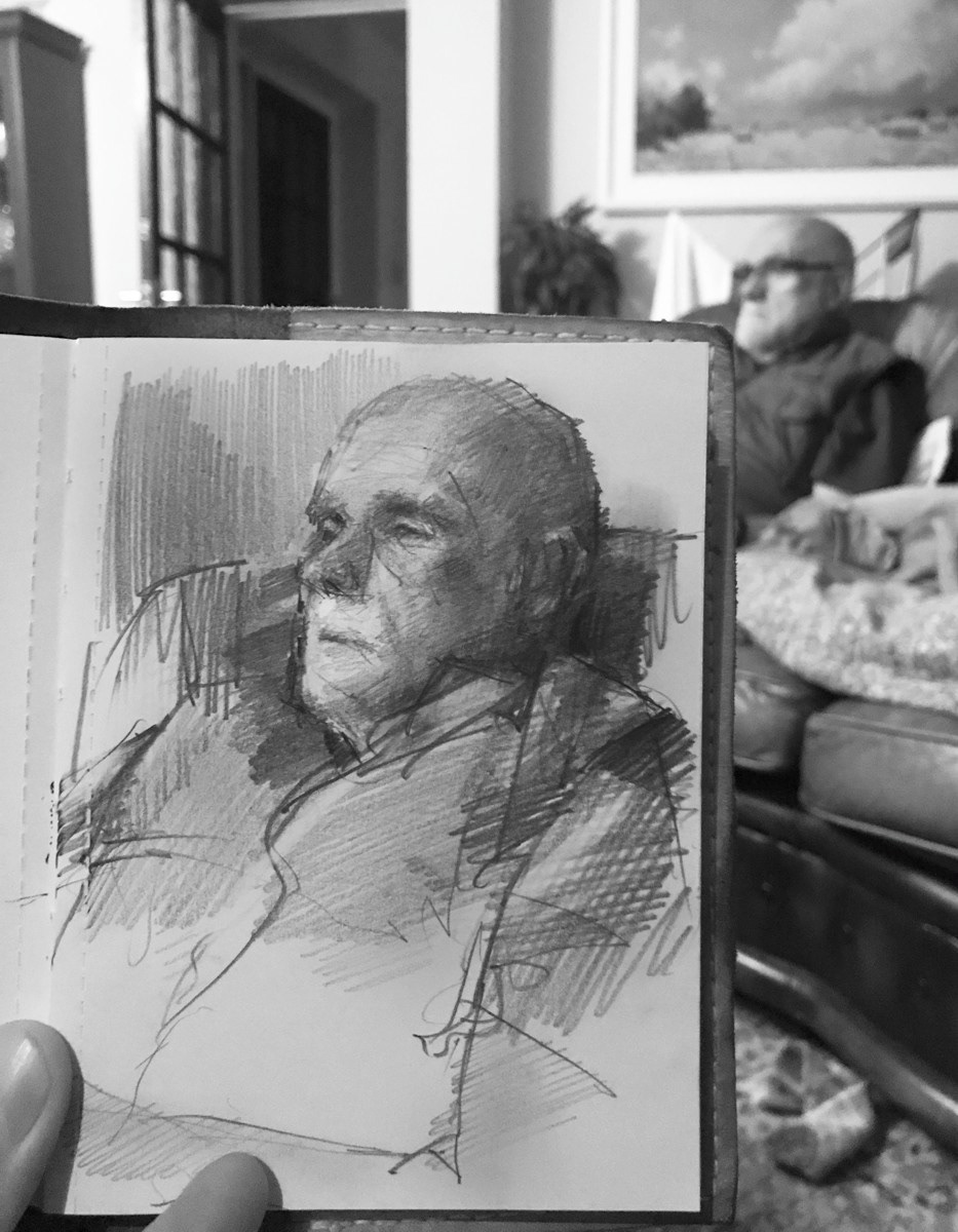 Roger, pencil.