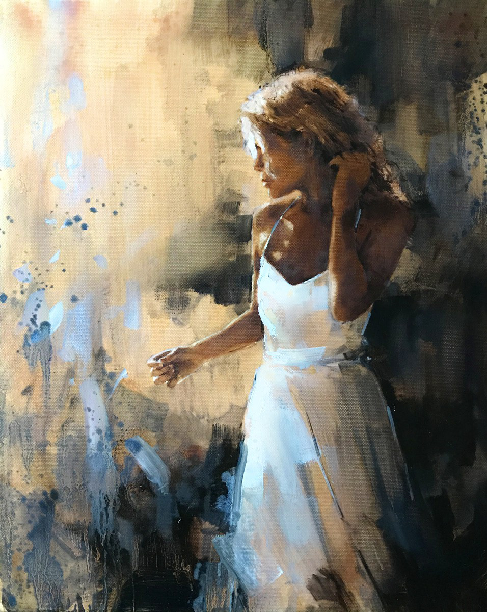 That first Sunday in June, 40 x 50cm, oil.