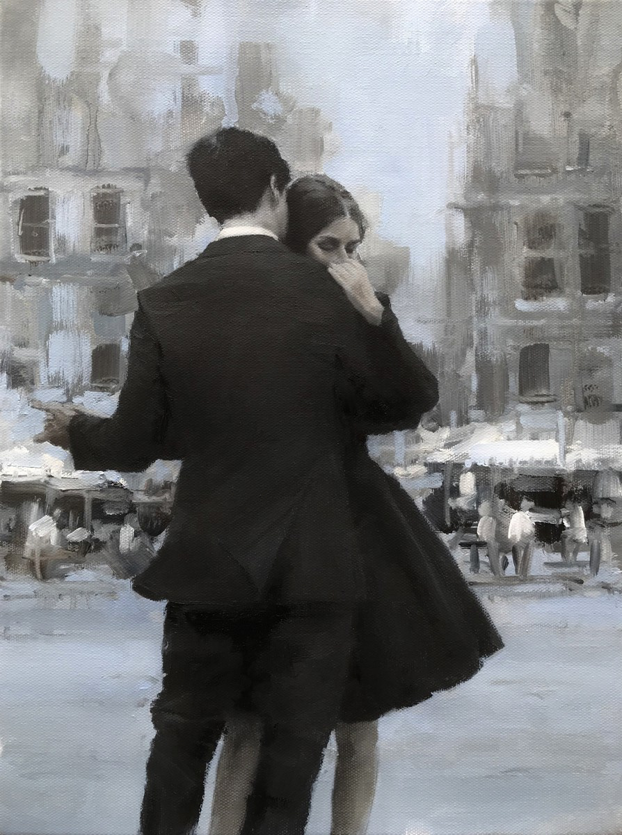 Mystify, 30 x 40cm, oil.