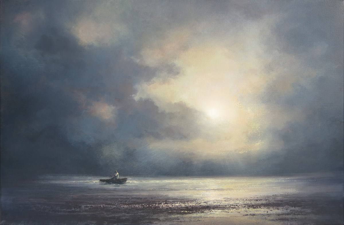 Fragile adornment, 91 x 62cm, acrylic.