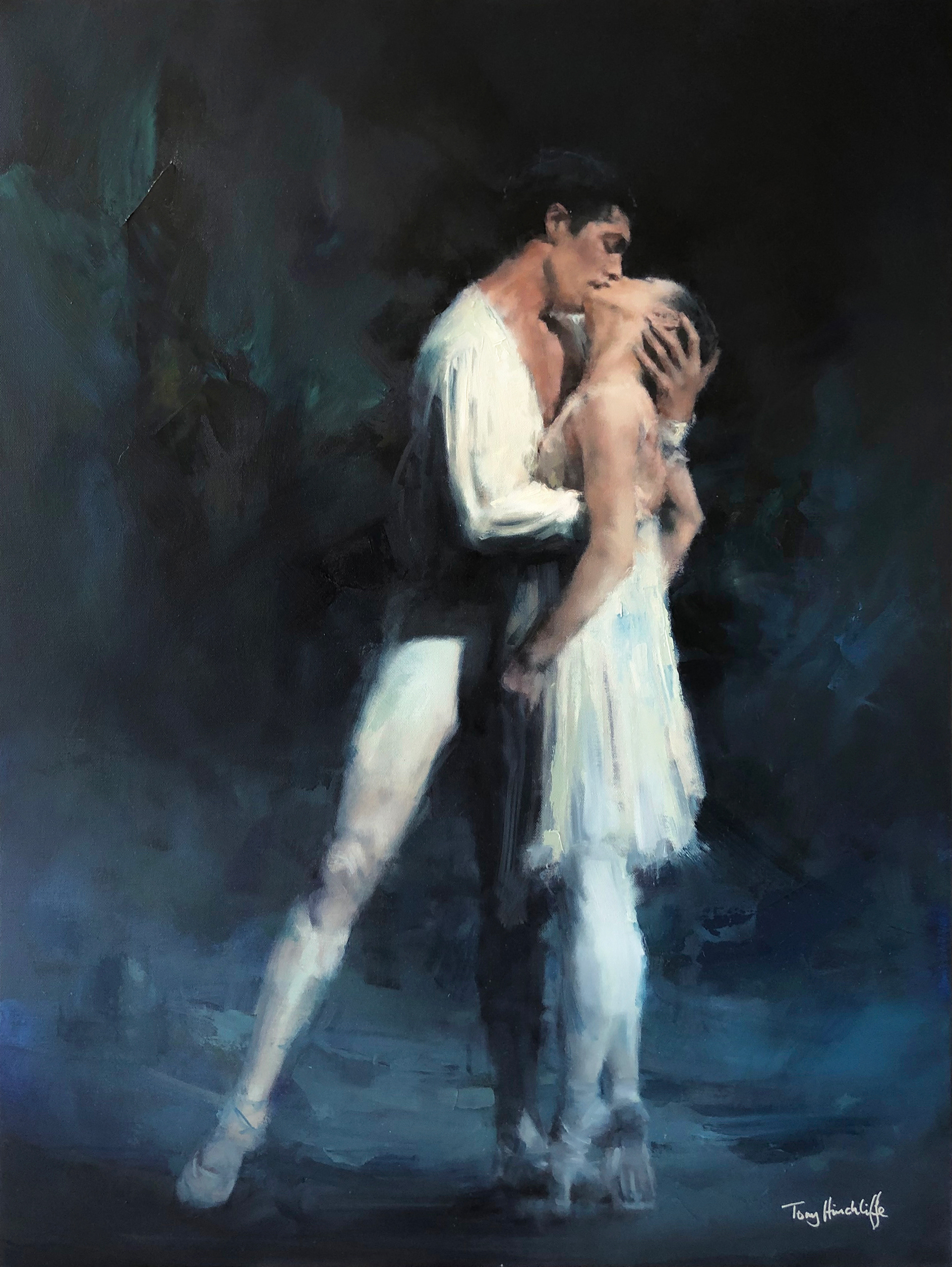The edge of love, 76 x 101cm, oil on canvas.