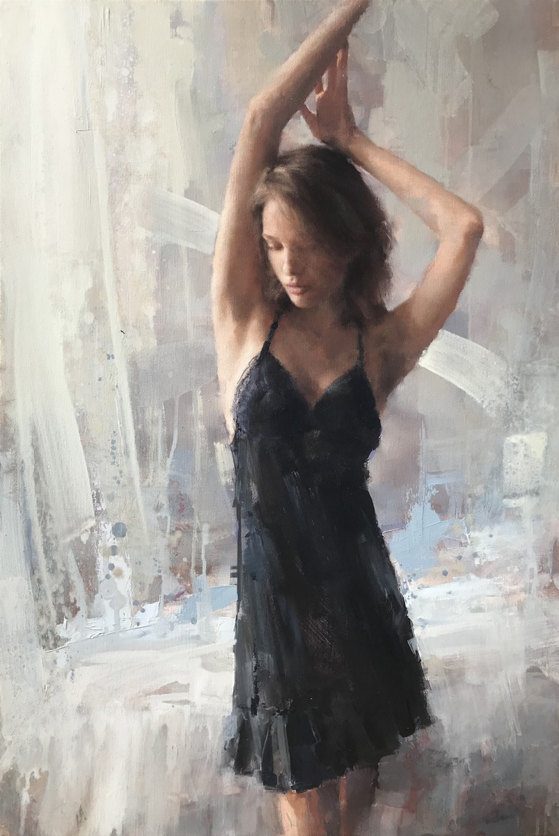 Viola, 60 x 80cm, oil.