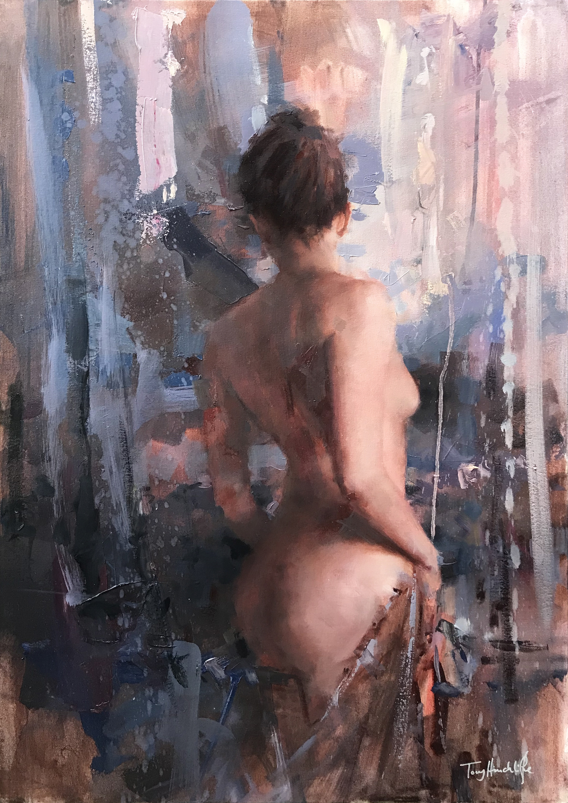 The naked truth, 60 x 90cm, oil on canvas.