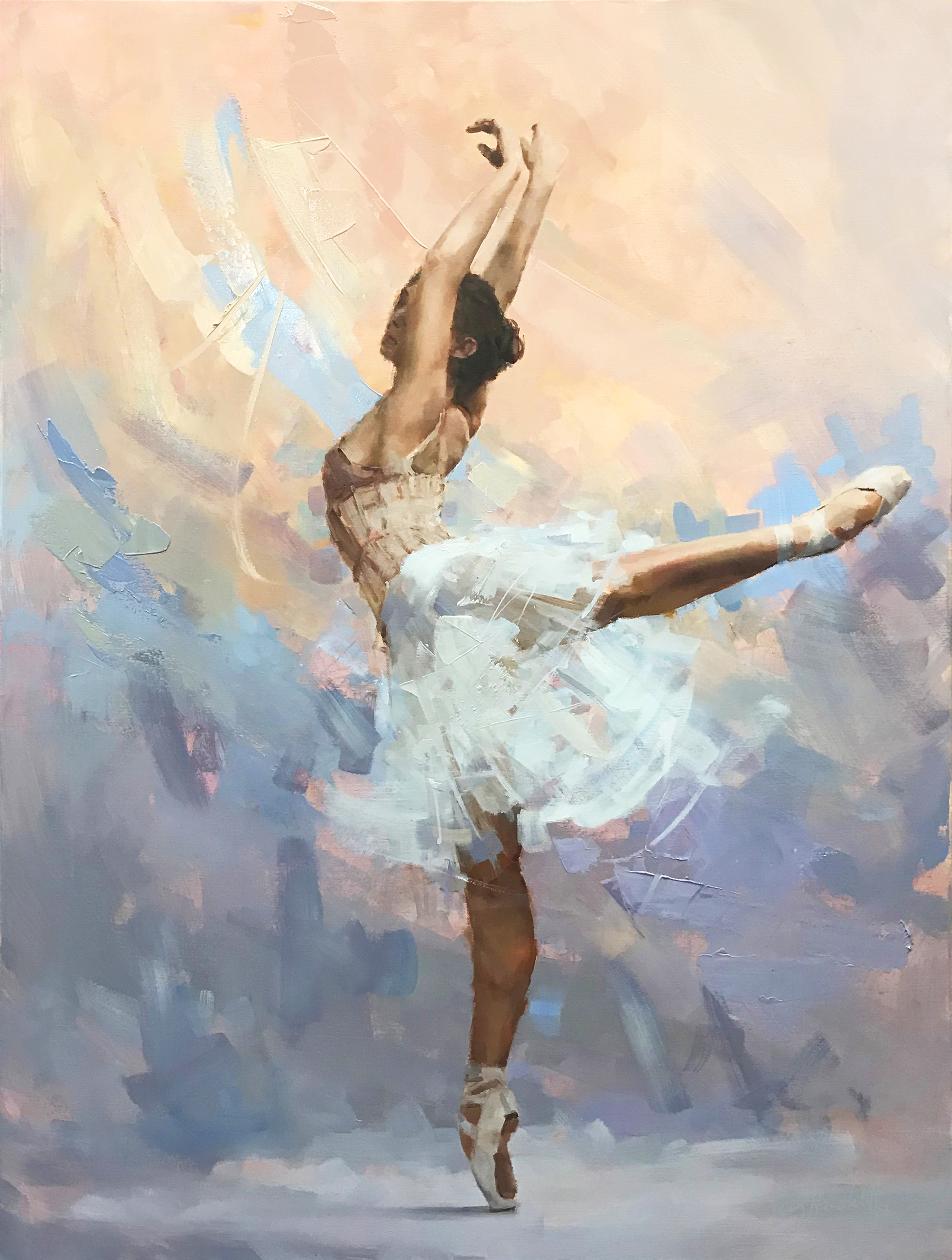 Naples, 76 x 101cm, oil on canvas.