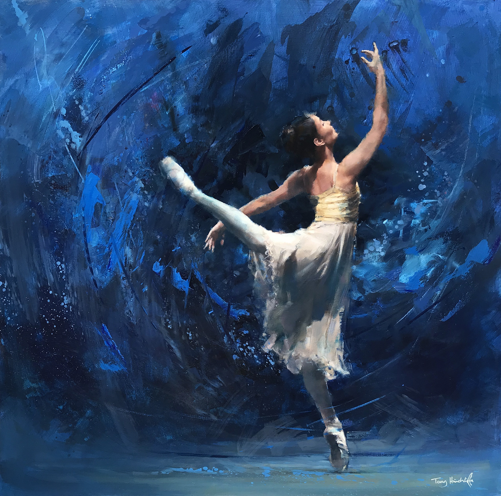 Ambition, 76 x 76cm, oil on canvas.