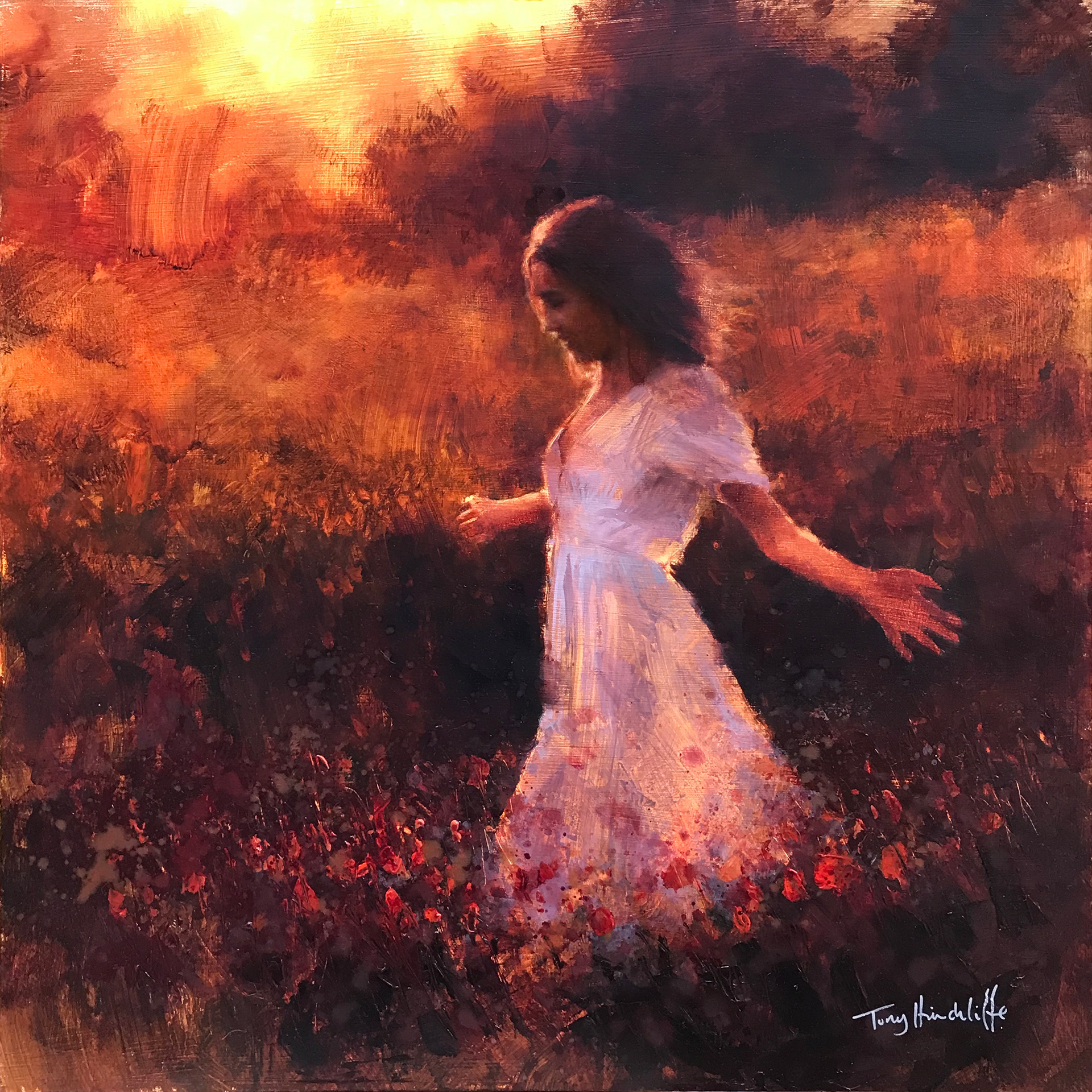 Scortched earth, 50 x 60cm, oil on canvas.