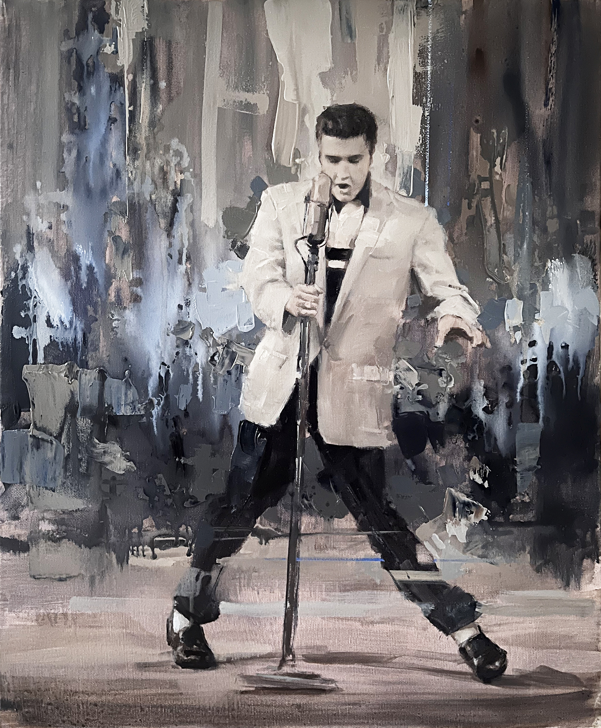 All shook up, 50 x 60cm