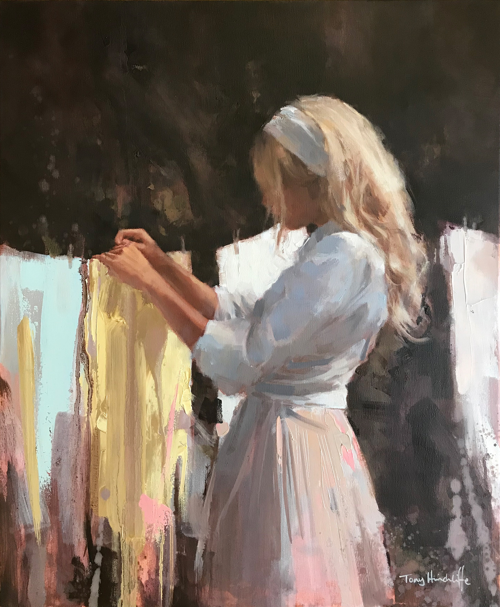 Dream catcher, 50 x 60cm, oil on canvas.