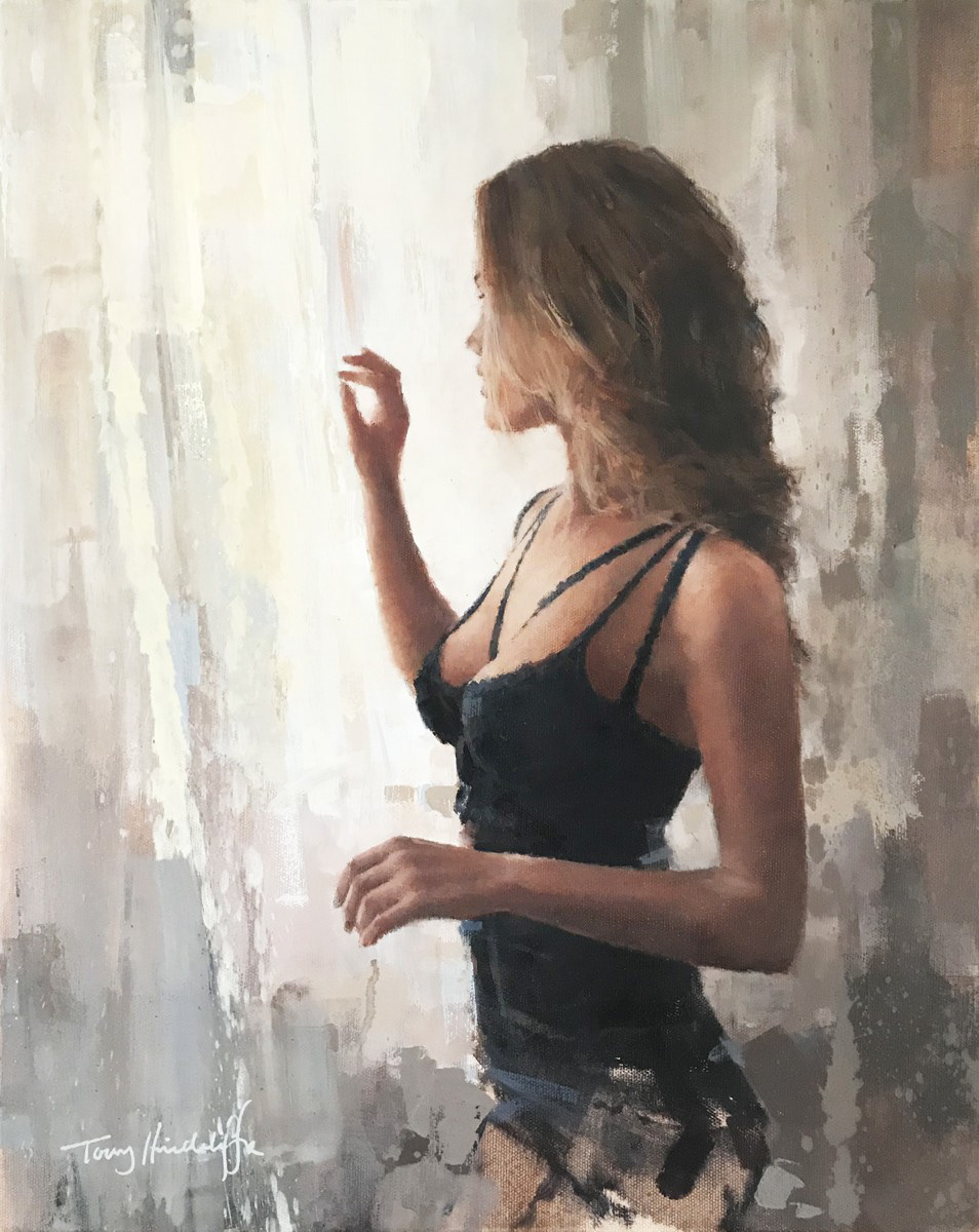 Paper back dreams, 45 x 55cm, oil.