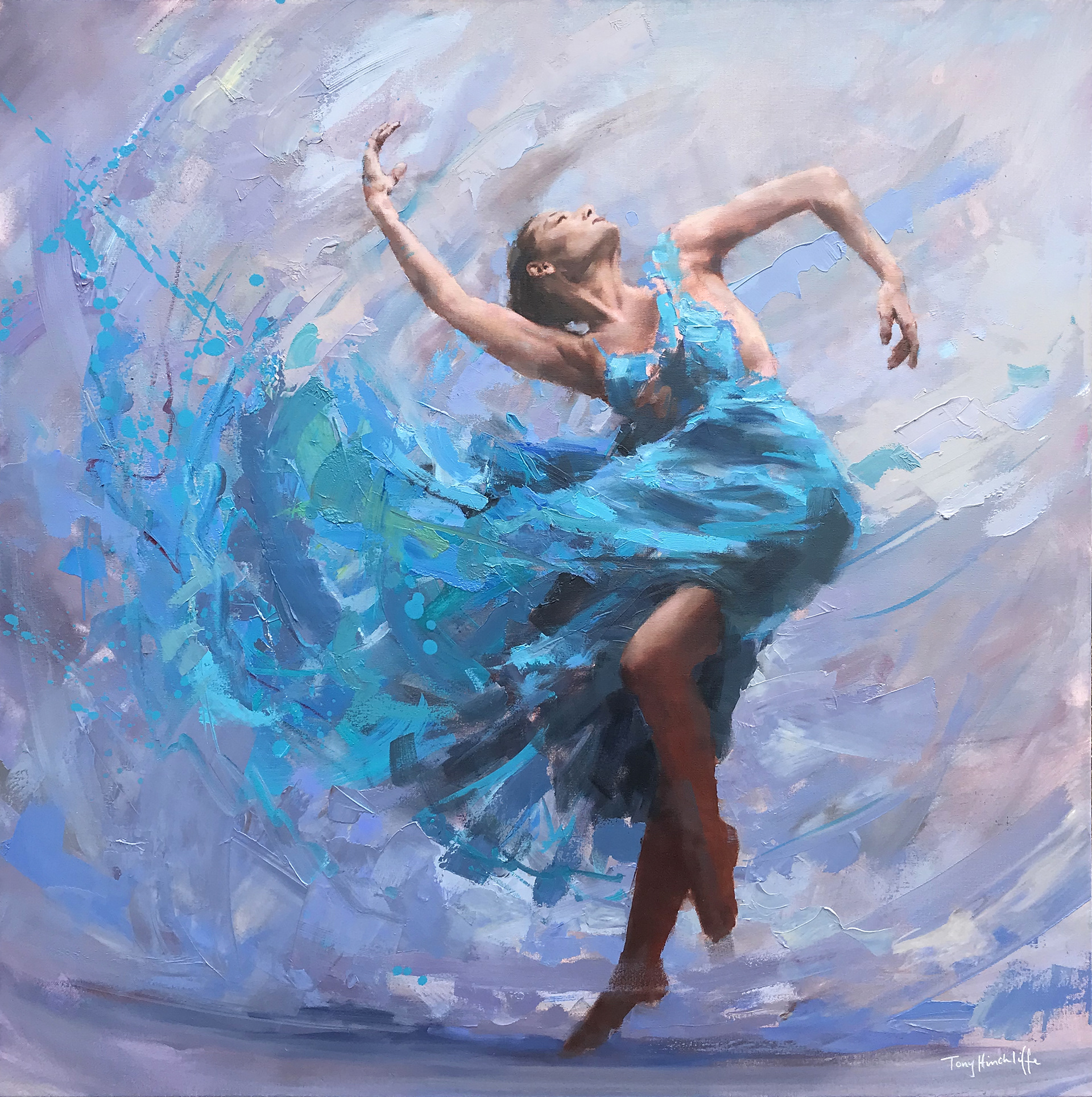 The natural order, 100 x 100cm, oil on canvas.