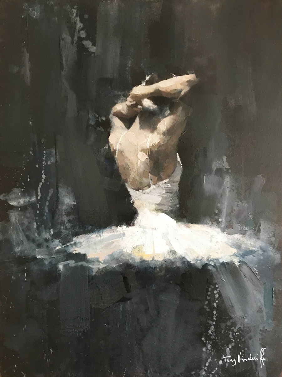 Aphrodite, 45 x 61cm, oil.