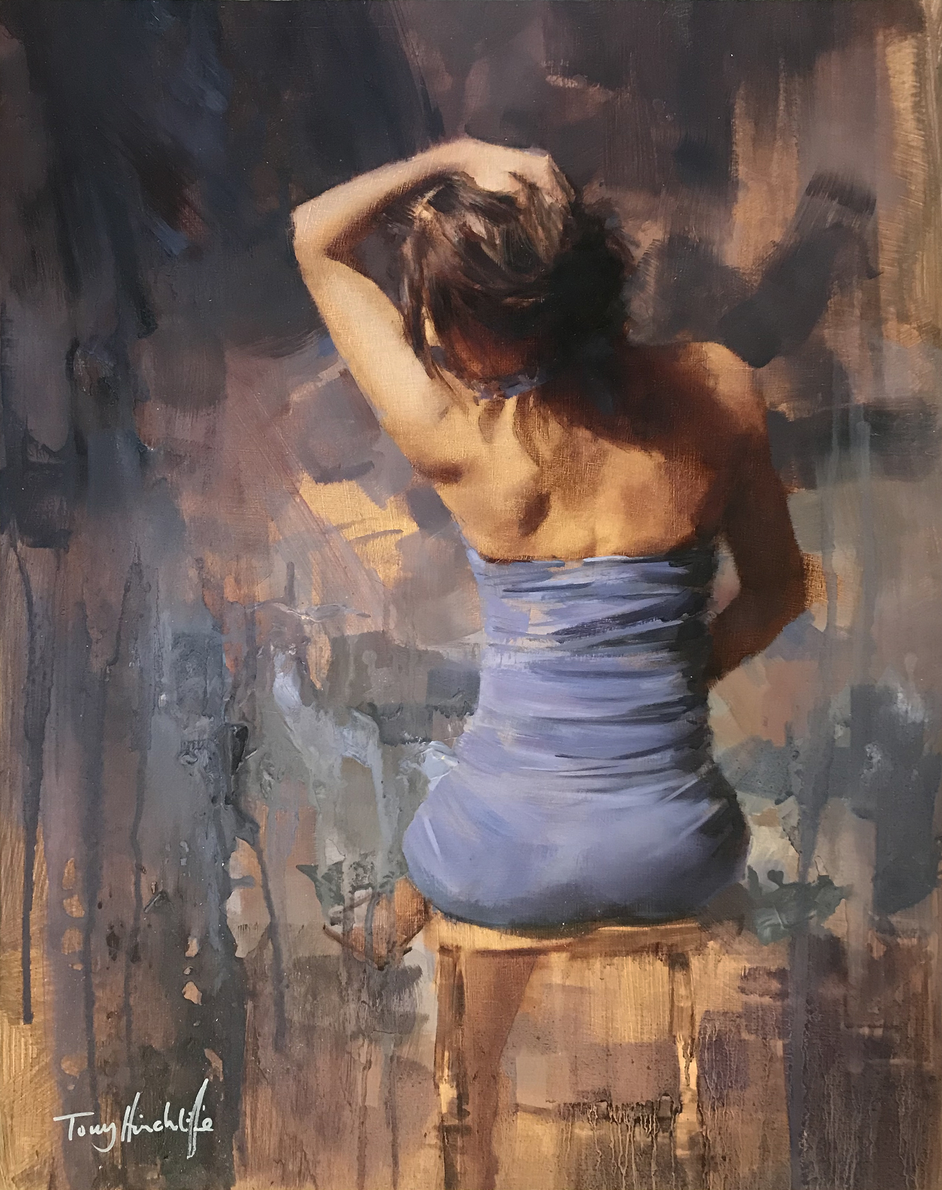 The Phoenix sun, 40 x 50cm, oil on canvas.