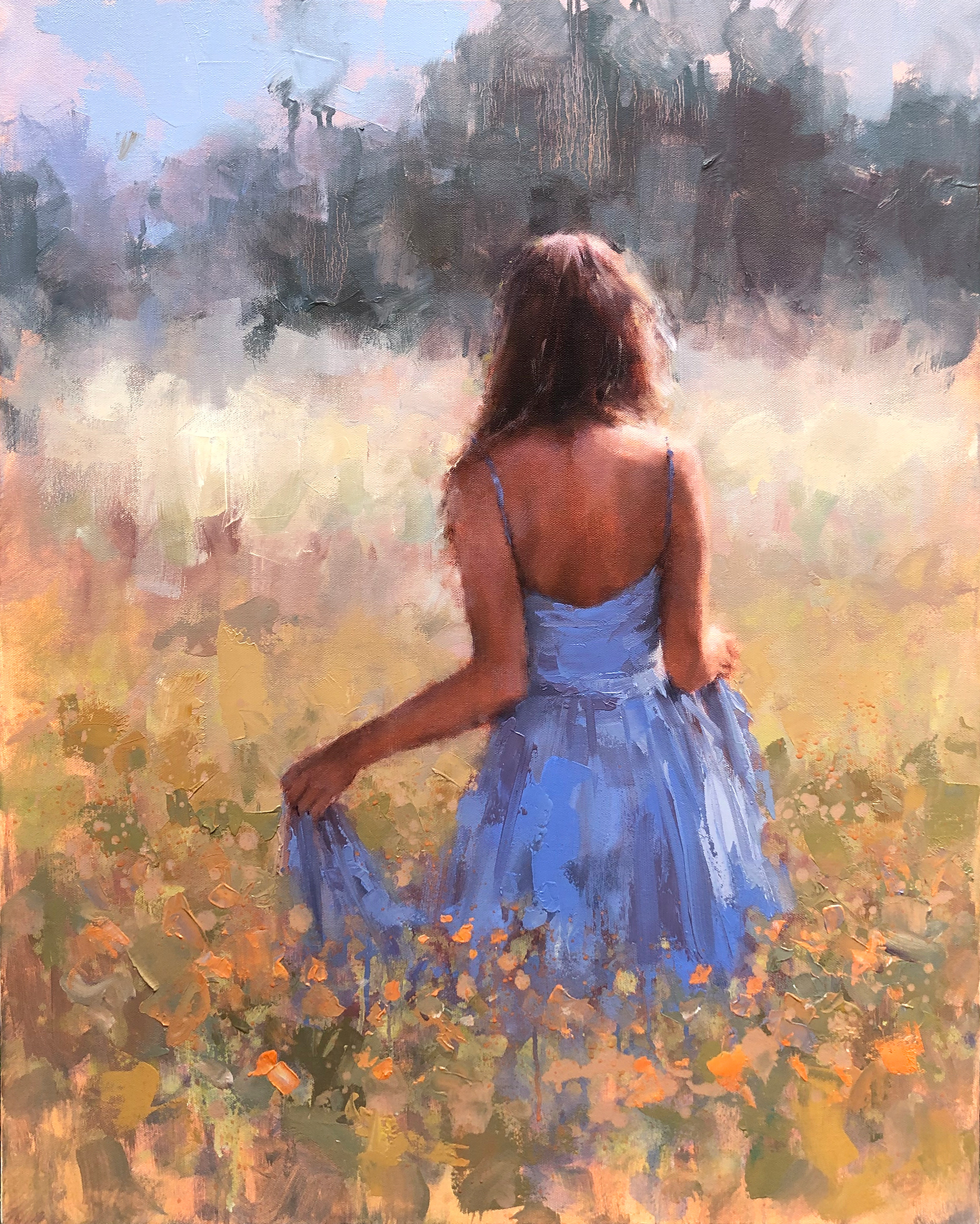 If freedom was a colour, 61 x 76cm, oil on canvas.