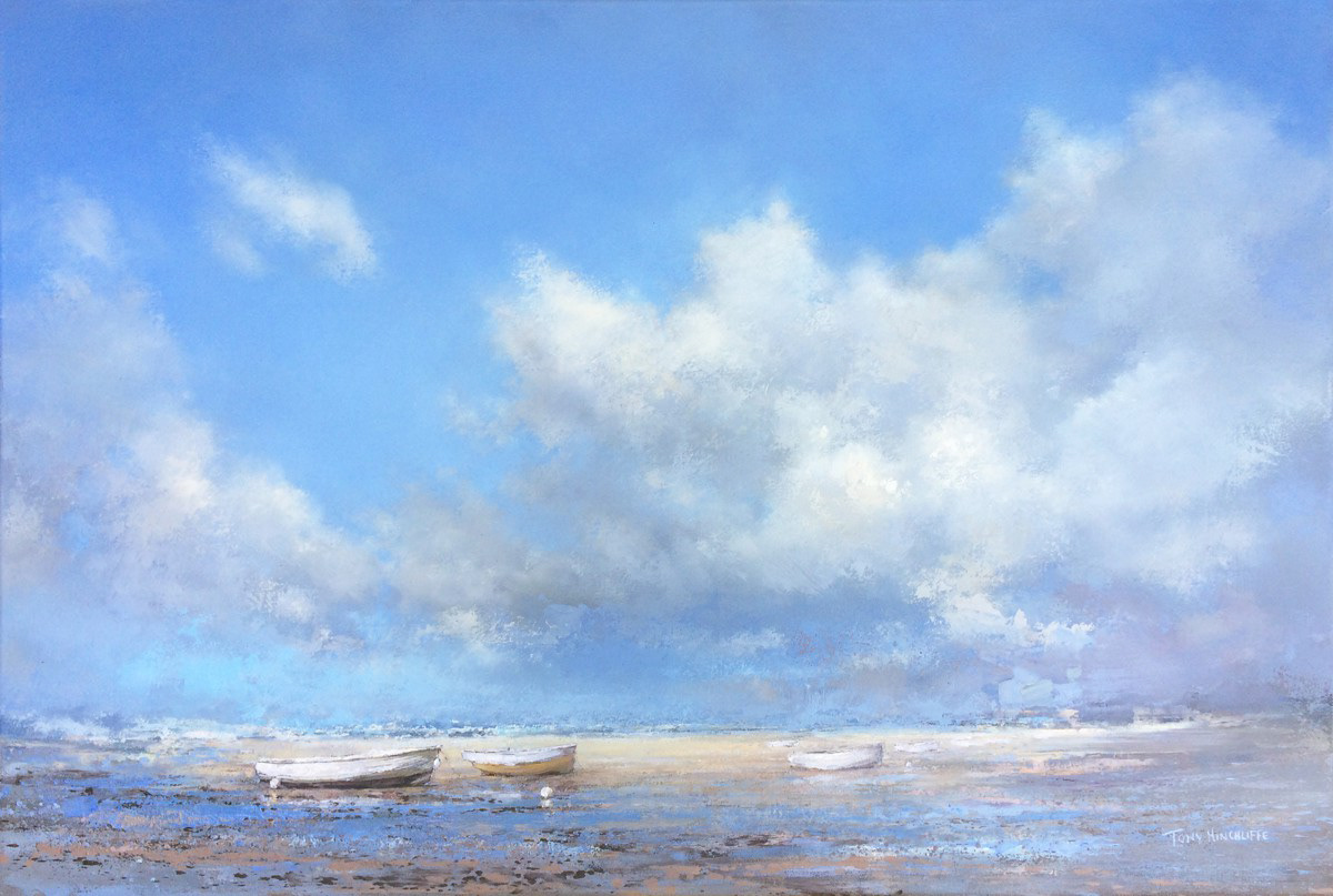 Nefyn beach, 91 x 61cm, oil.